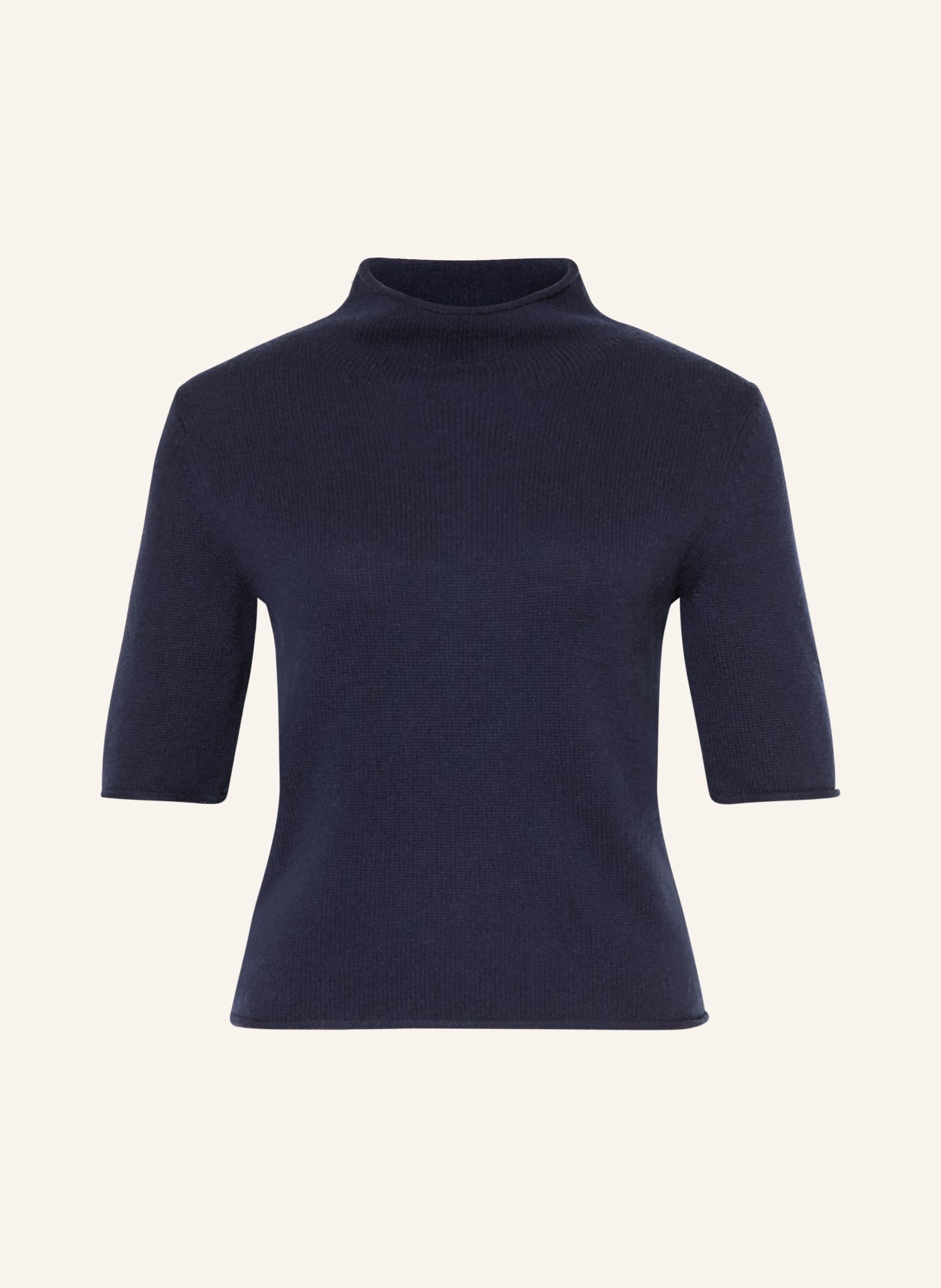 lilienfels Cashmere knit shirt: DARK BLUE