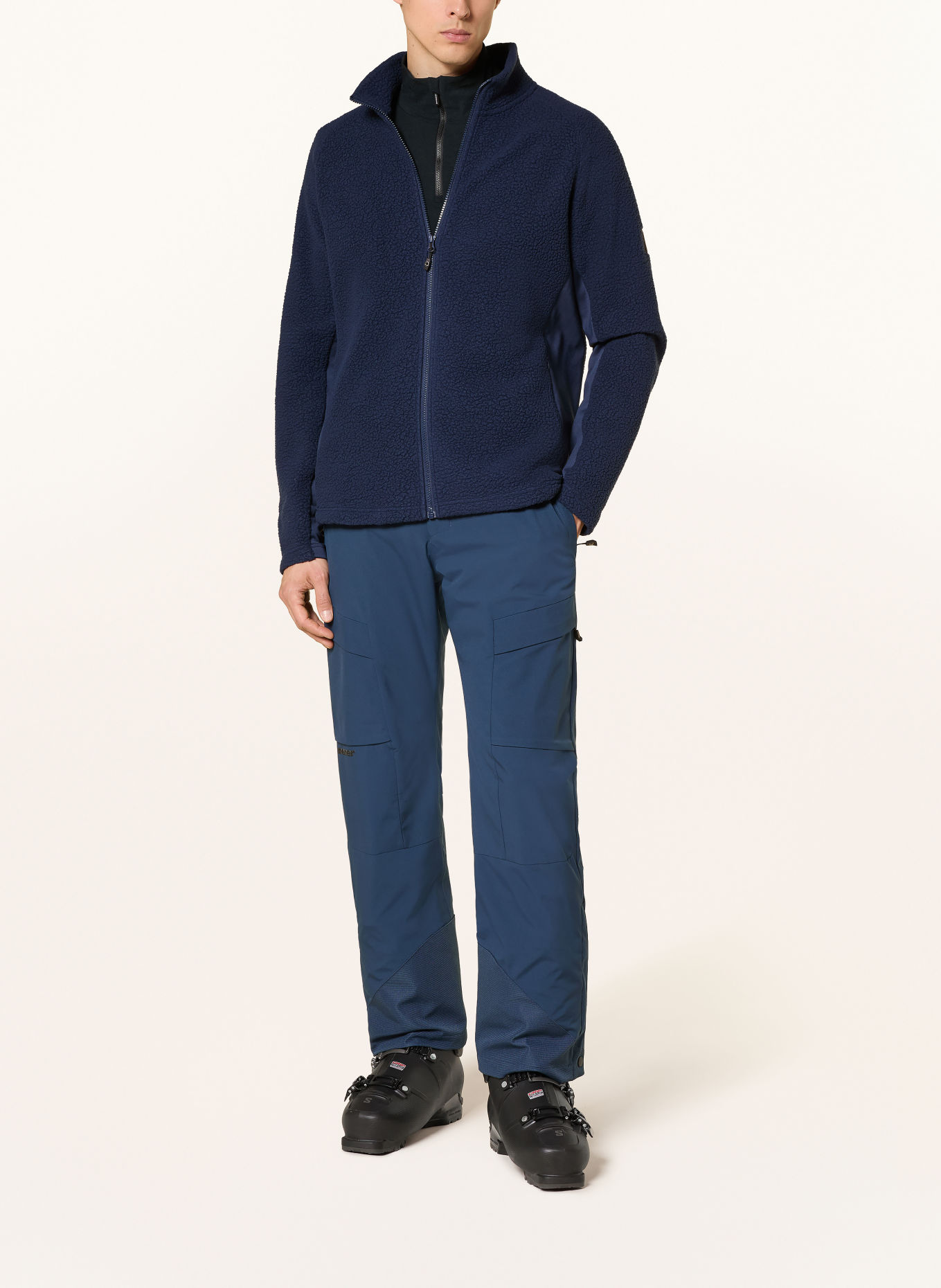 Ziener Midlayer-jas JAIKUS-Z: DONKERBLAUW