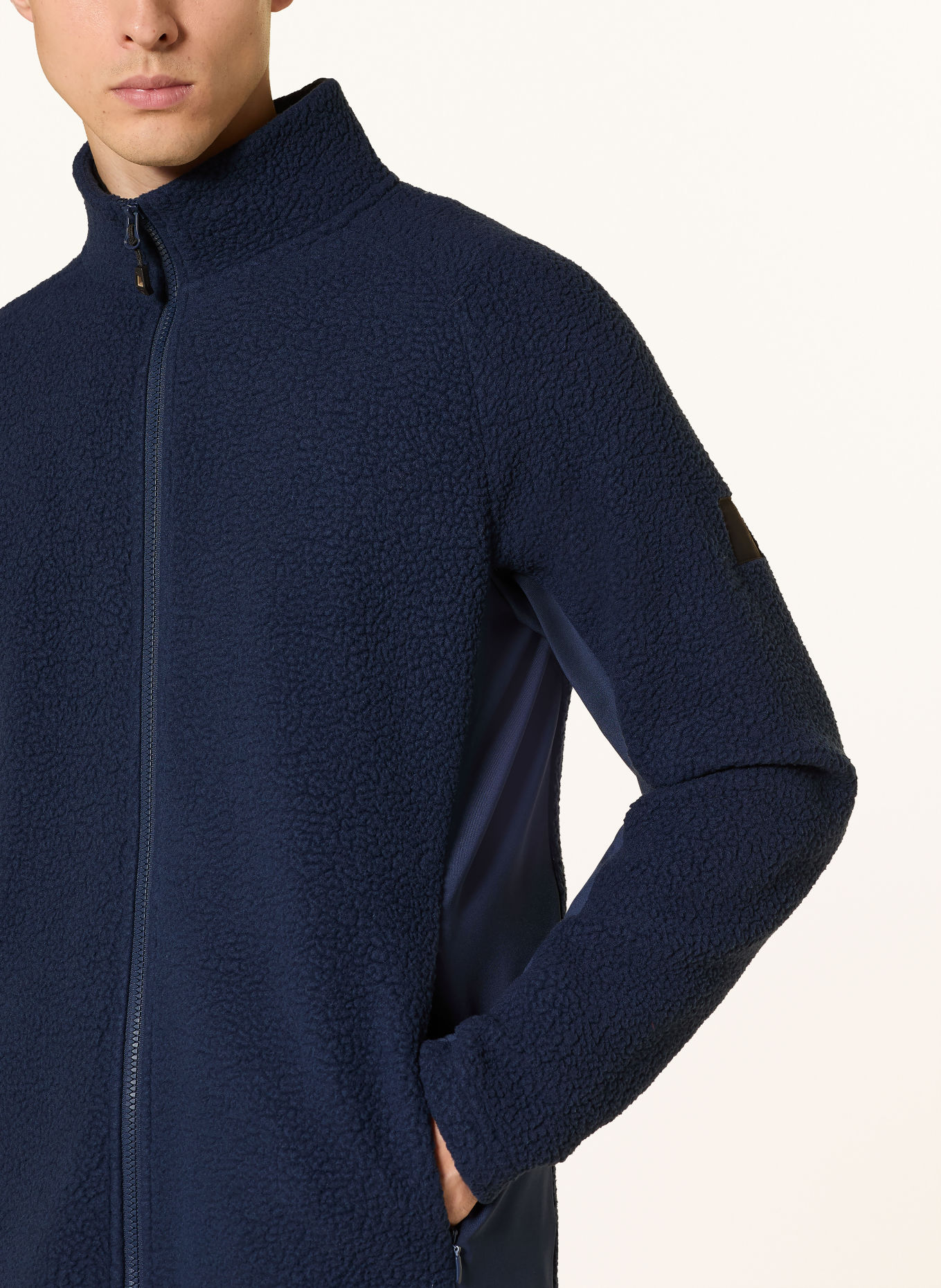 Ziener Midlayer-jas JAIKUS-Z: DONKERBLAUW