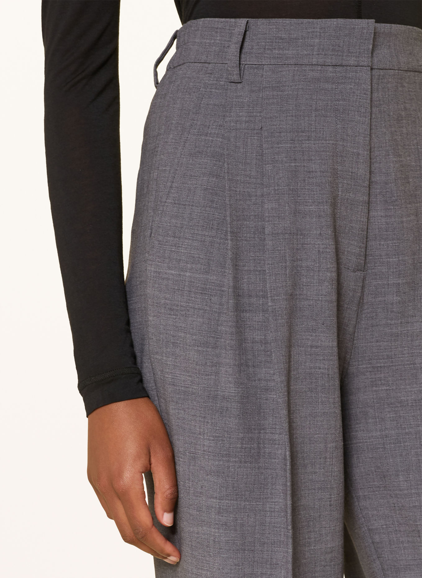 MRS & HUGS Marlene-broek: GRIJS