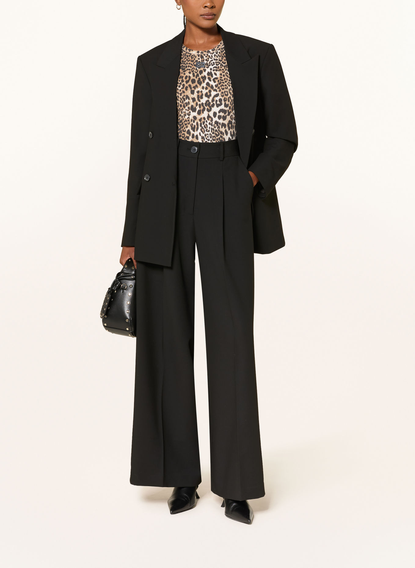 MRS & HUGS Marlene-broek: ZWART