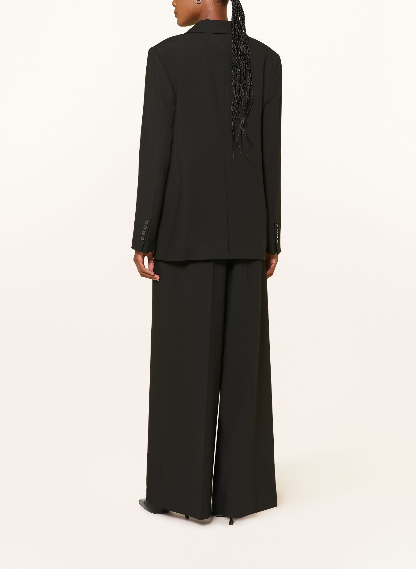MRS & HUGS Marlene-broek: ZWART