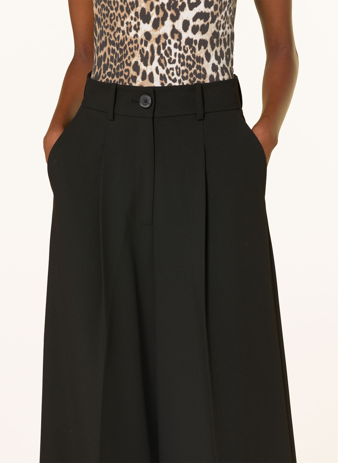 MRS & HUGS Marlene-broek: ZWART