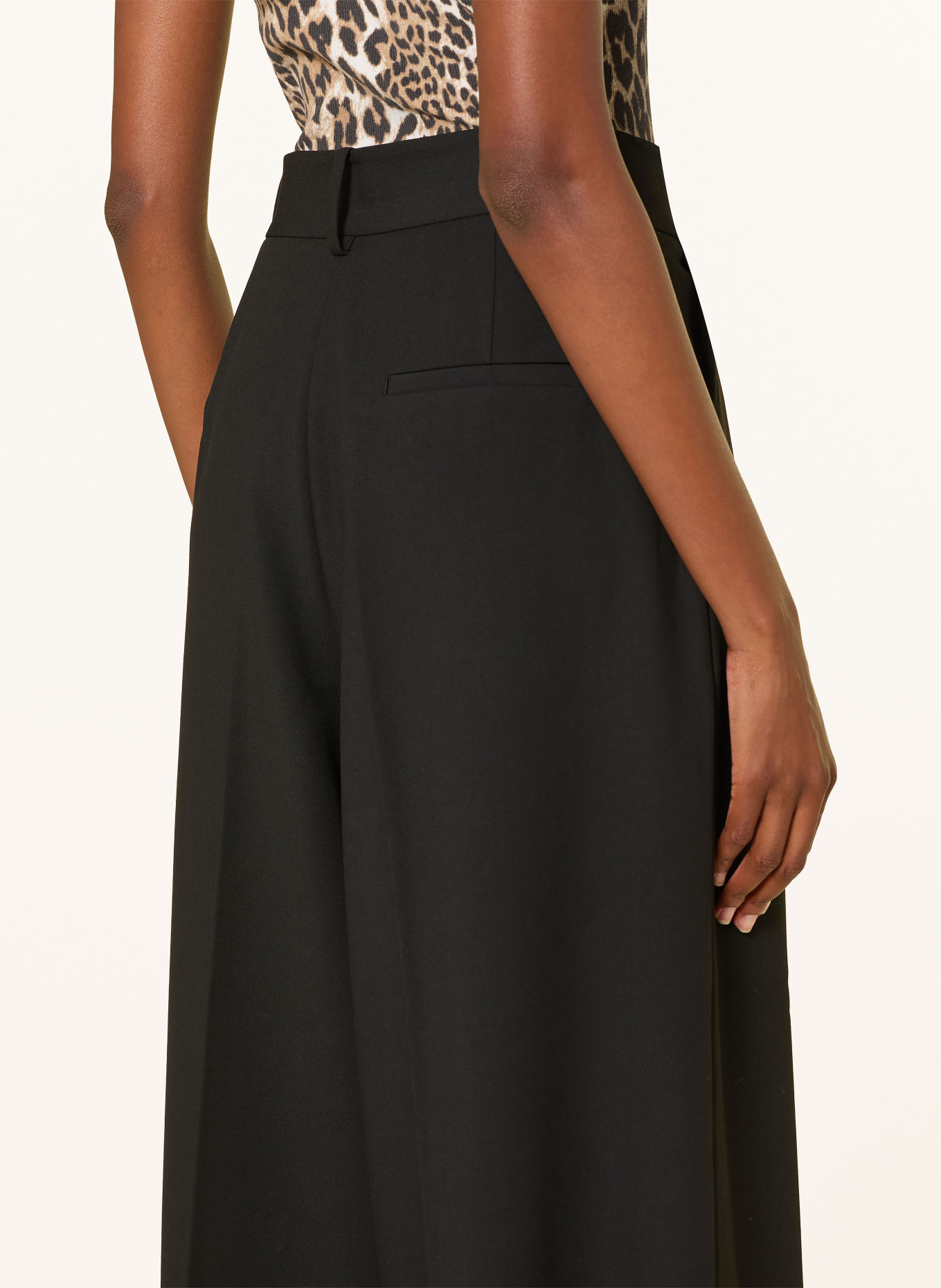 MRS & HUGS Marlene-broek: ZWART