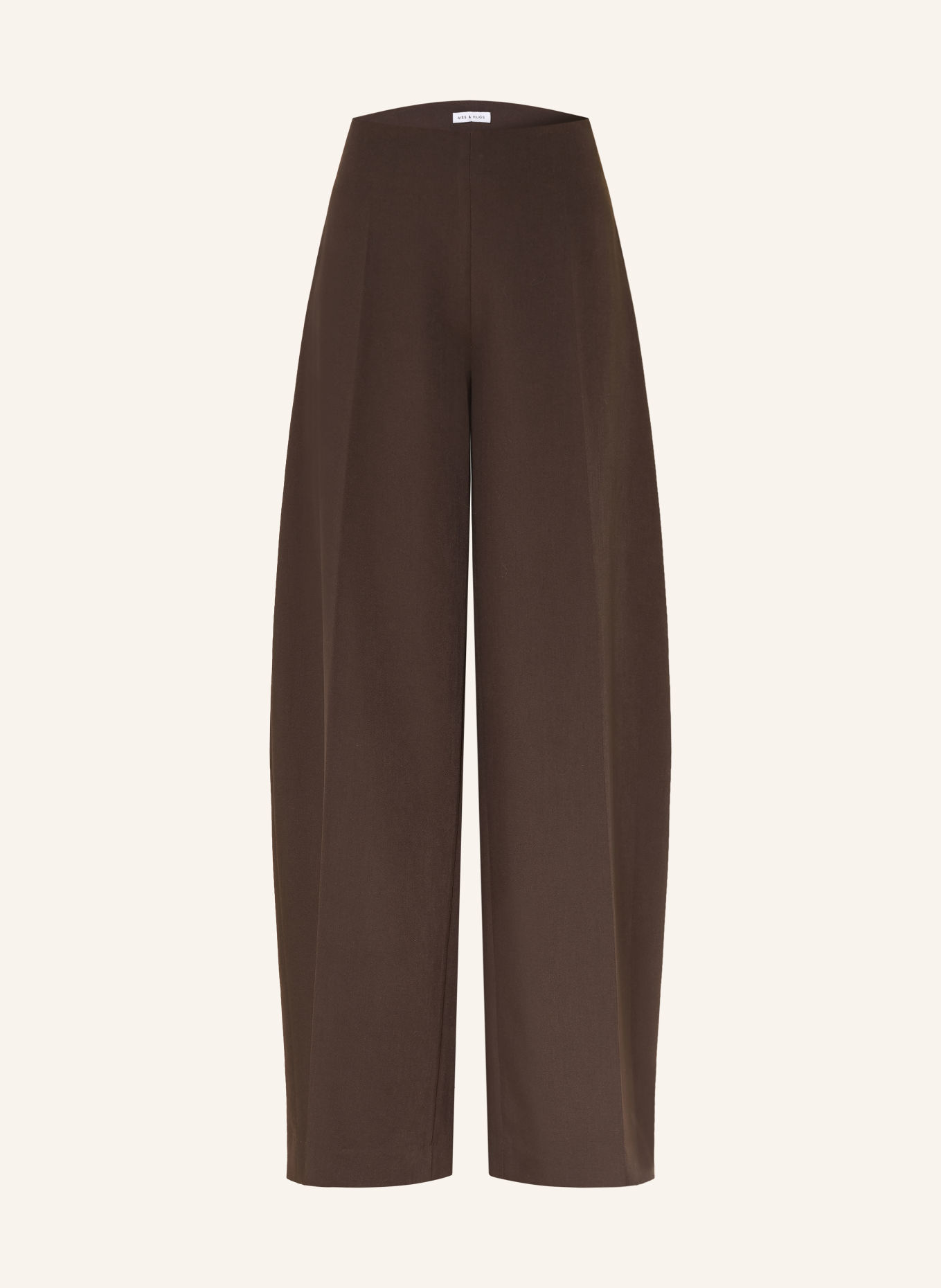 MRS & HUGS Broek: MARRON FONCÉ