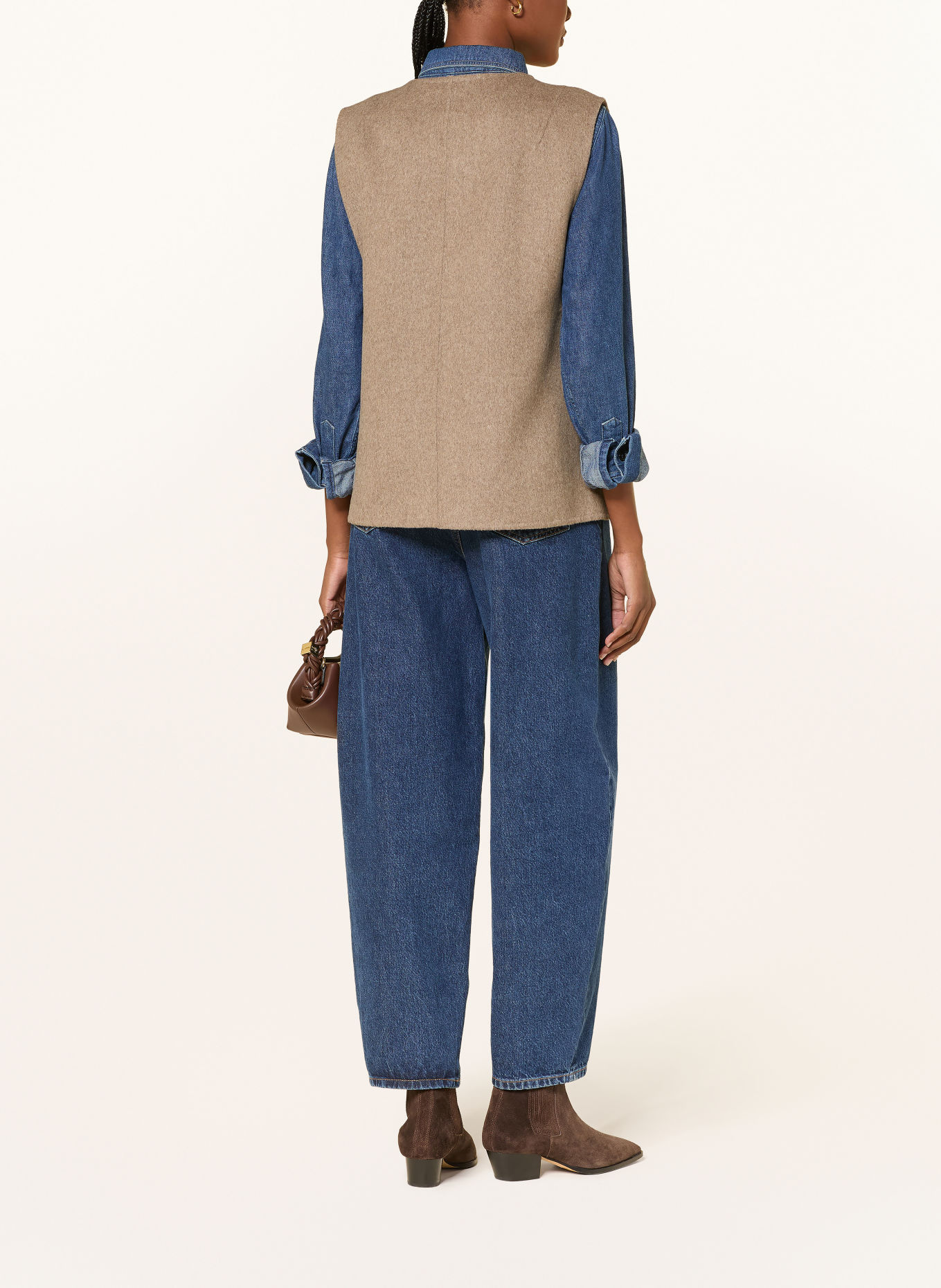 MRS & HUGS Vest: BEIGE