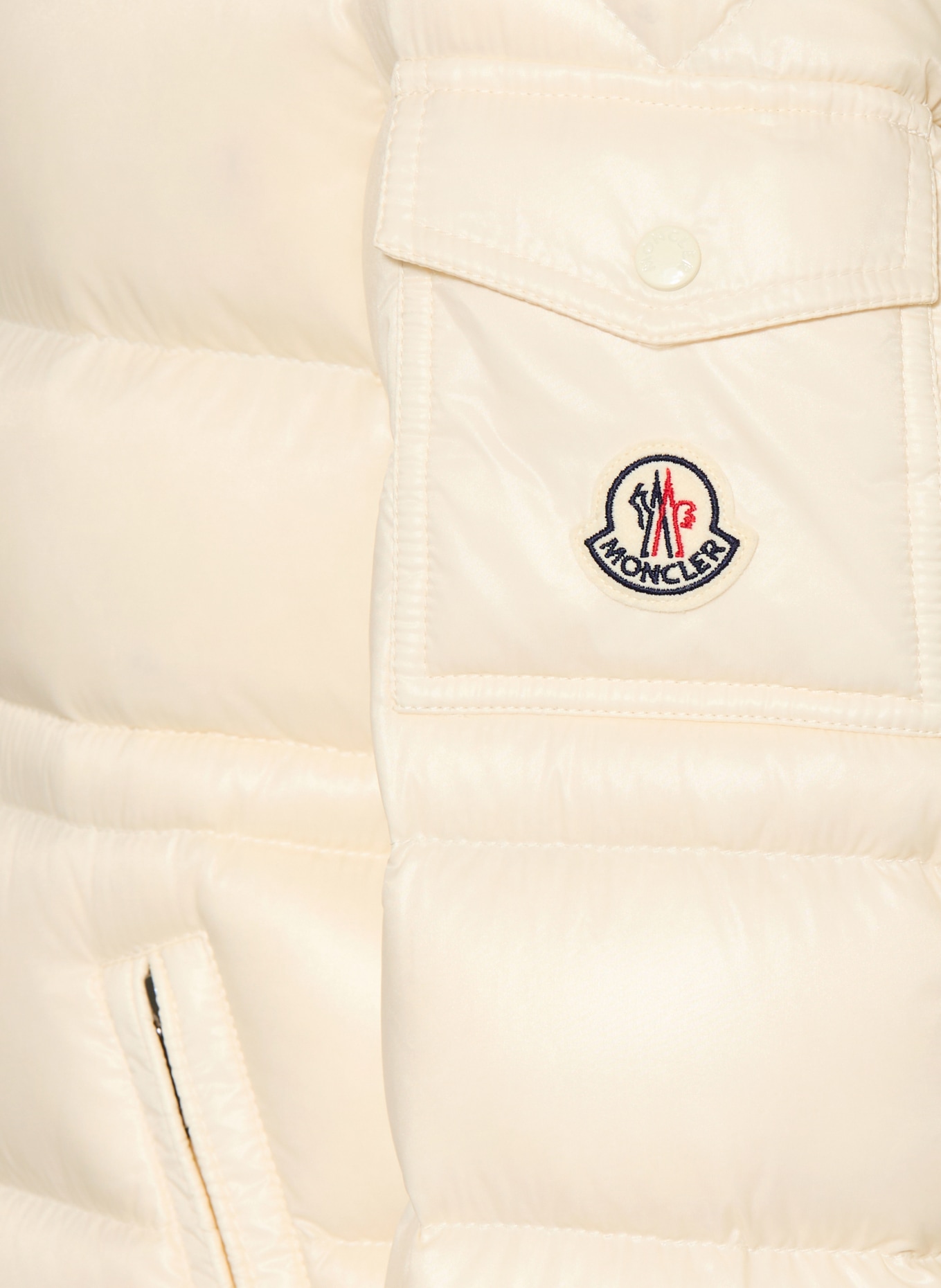 MONCLER enfant Péřové bundy MAIRE s odnímatelnou kapucí: REŽNÁ