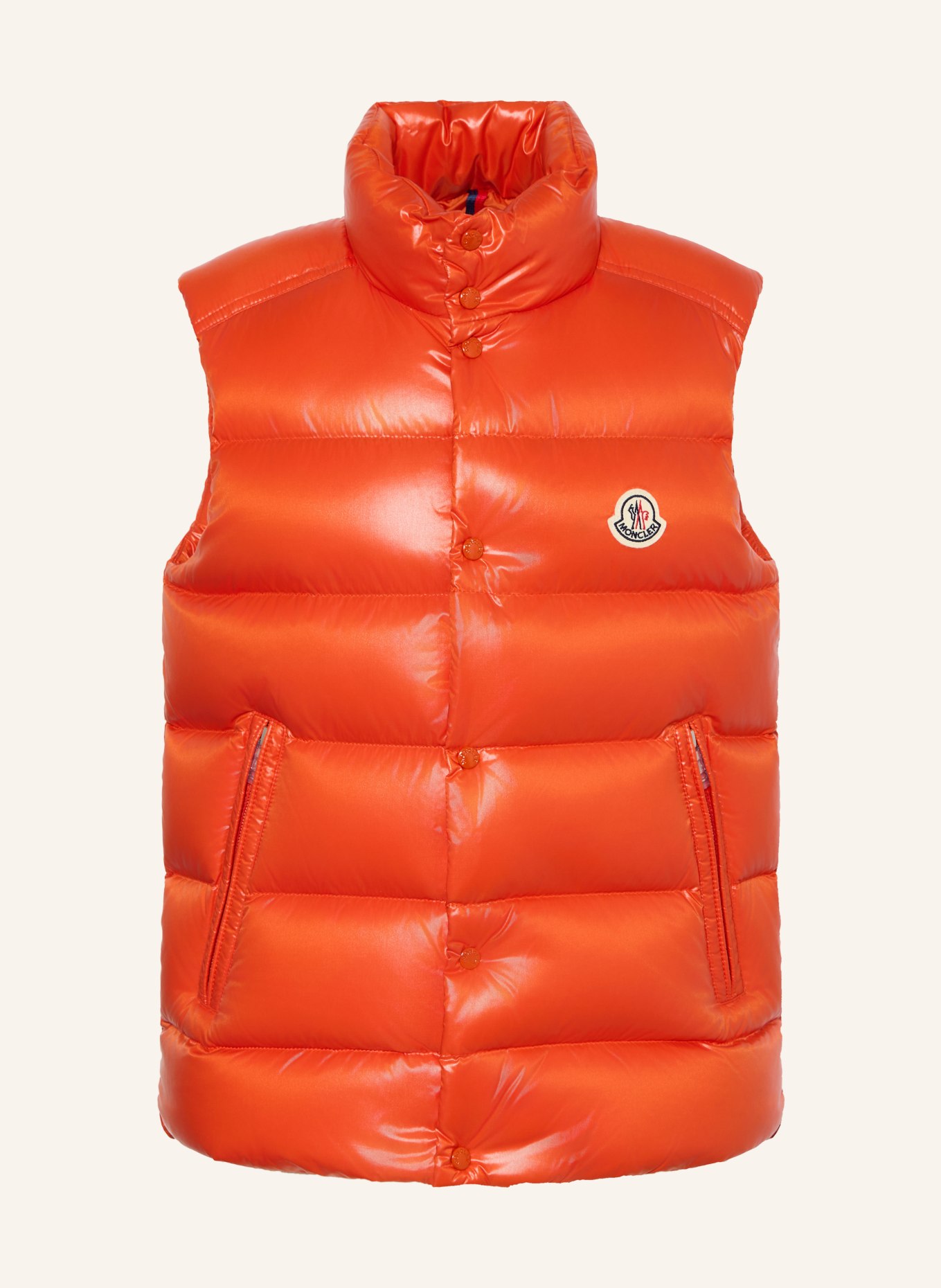 MONCLER enfant Péřová vesta: ORANŽOVÁ