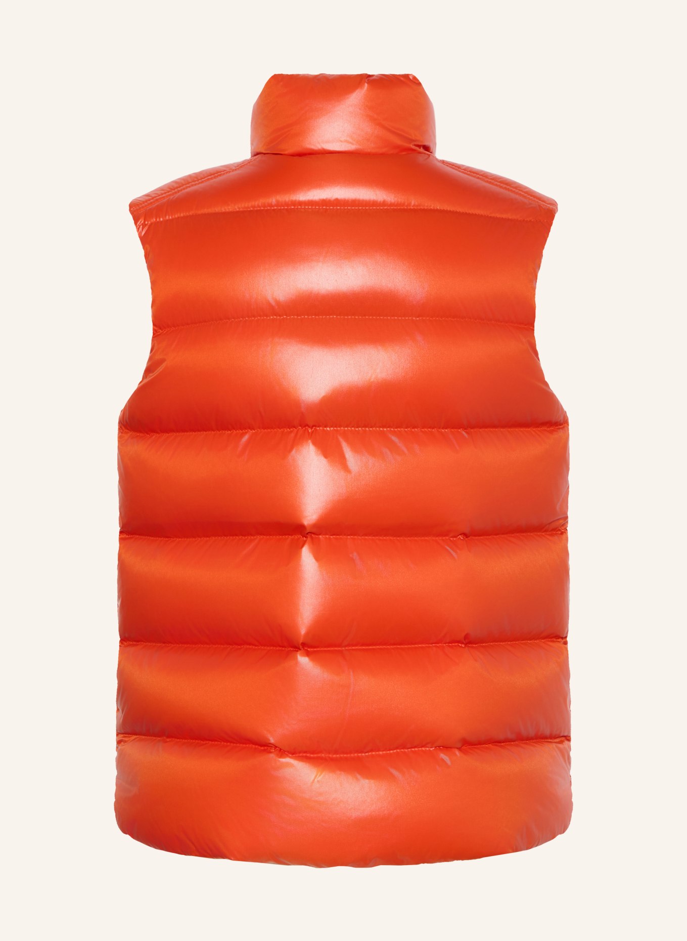 MONCLER enfant Péřová vesta: ORANŽOVÁ
