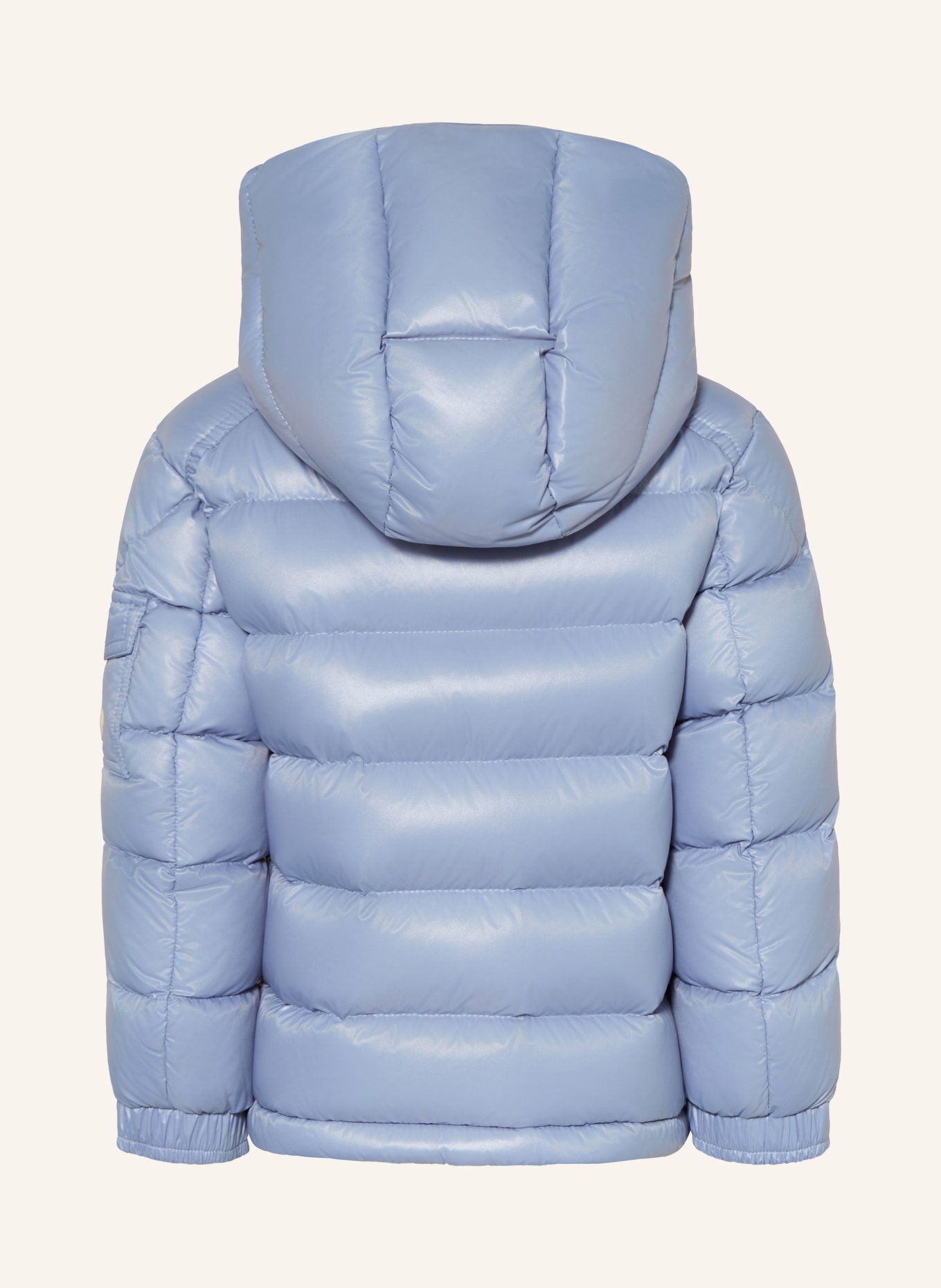 MONCLER enfant Daunenjacke NEW MAYA mit abnehmbarer Kapuze: HELLBLAU