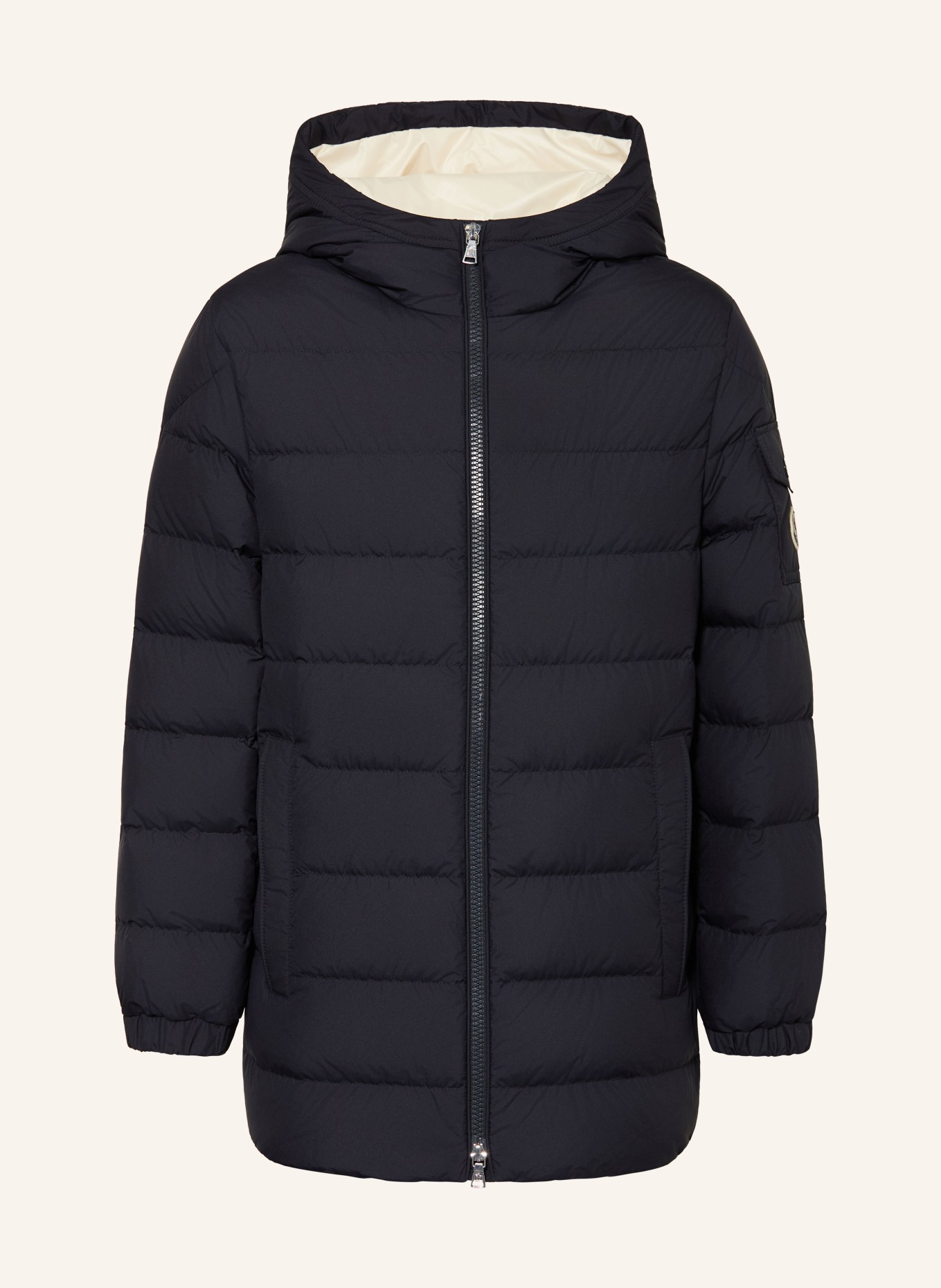 MONCLER enfant Péřový kabát BRANNOCK: TMAVĚ MODRÁ