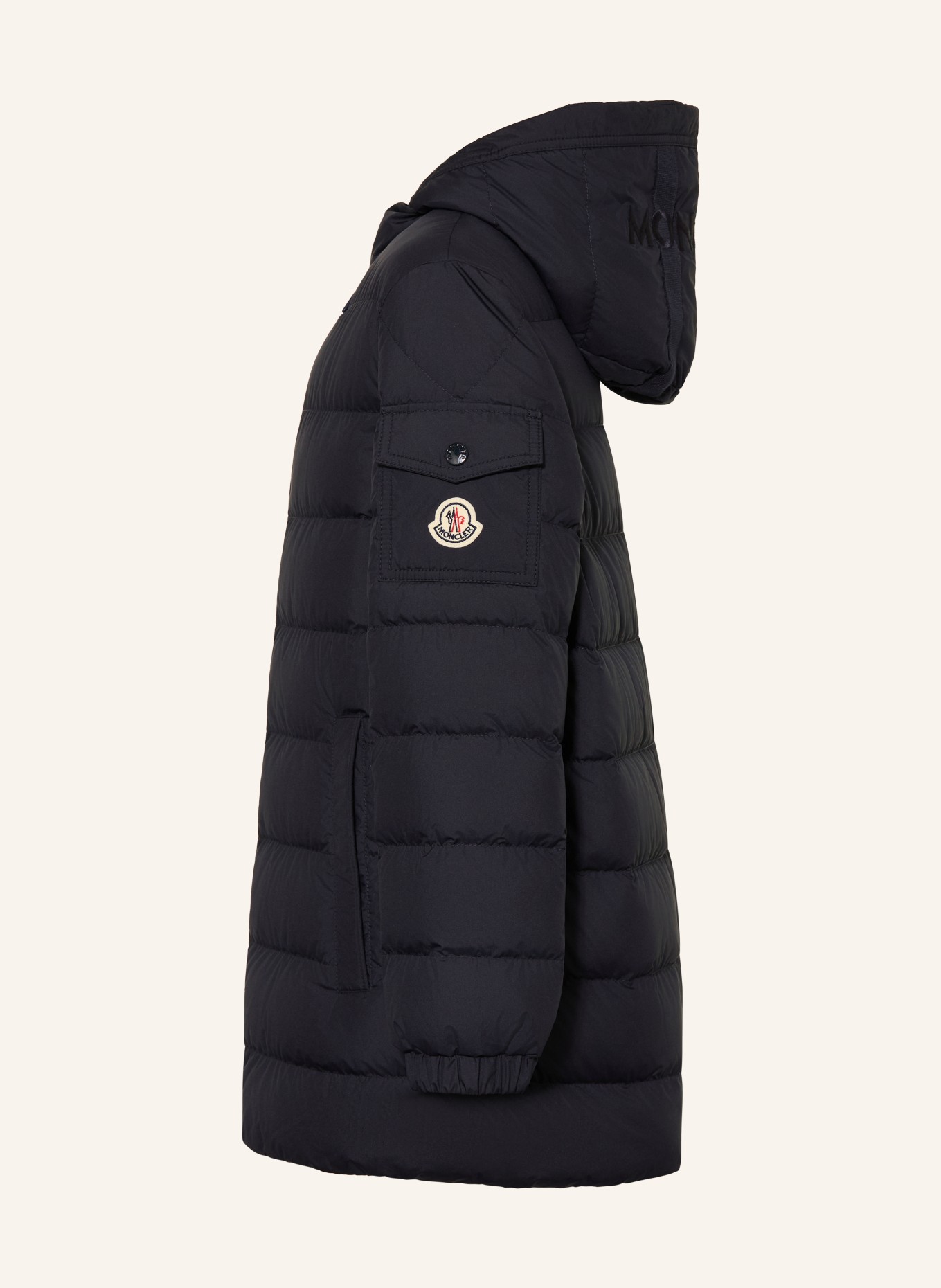 MONCLER enfant Péřový kabát BRANNOCK: TMAVĚ MODRÁ