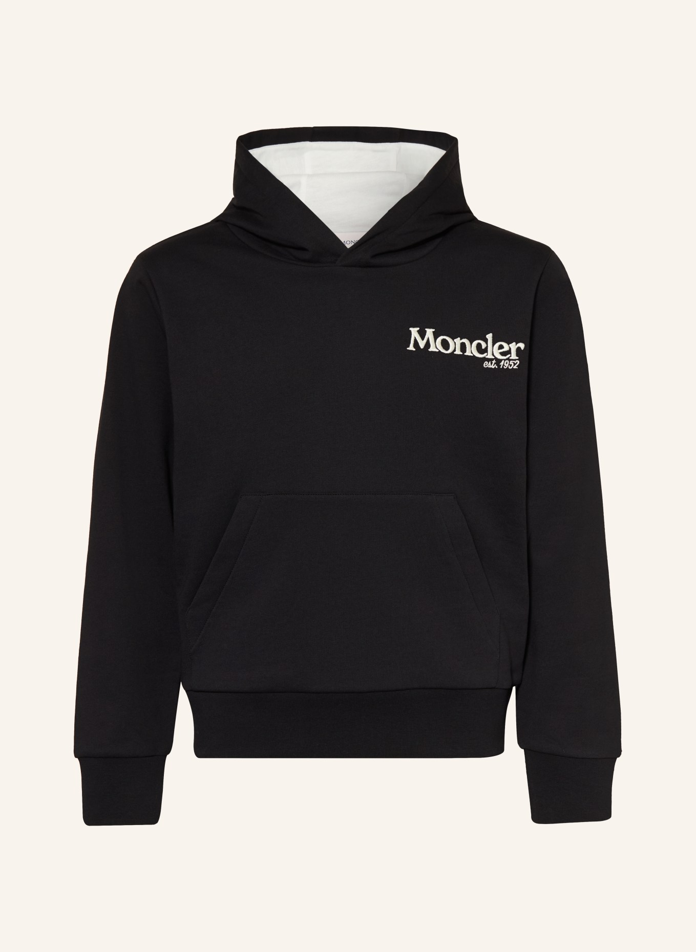 MONCLER enfant Bluza z kapturem: CZARNY