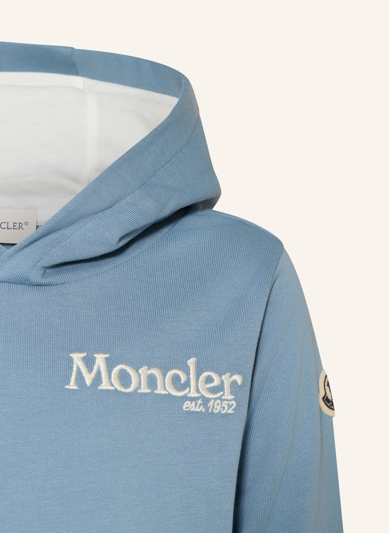 MONCLER enfant Bluza z kapturem: JASNONIEBIESKI