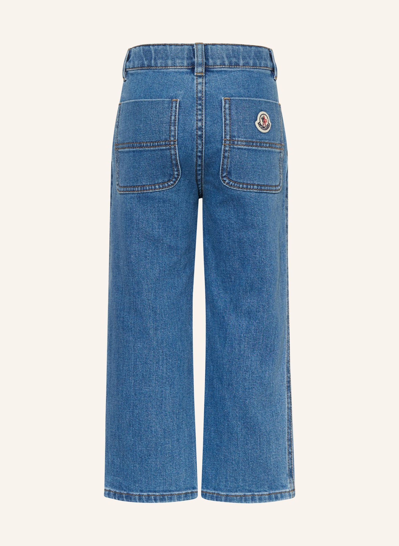 MONCLER enfant Jeansy: 730 blue