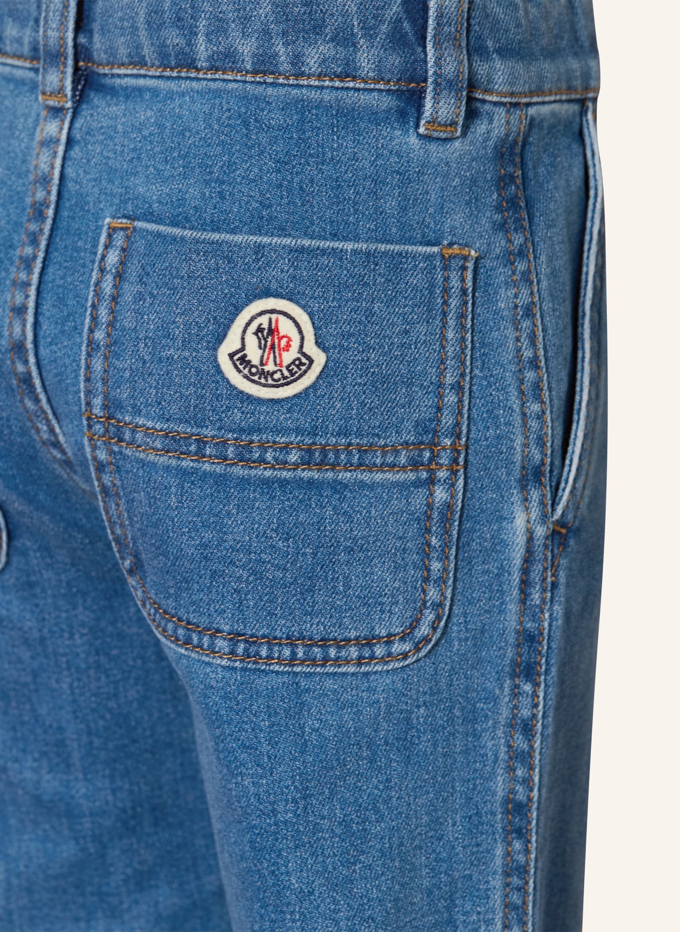 MONCLER enfant Jeansy: 730 blue