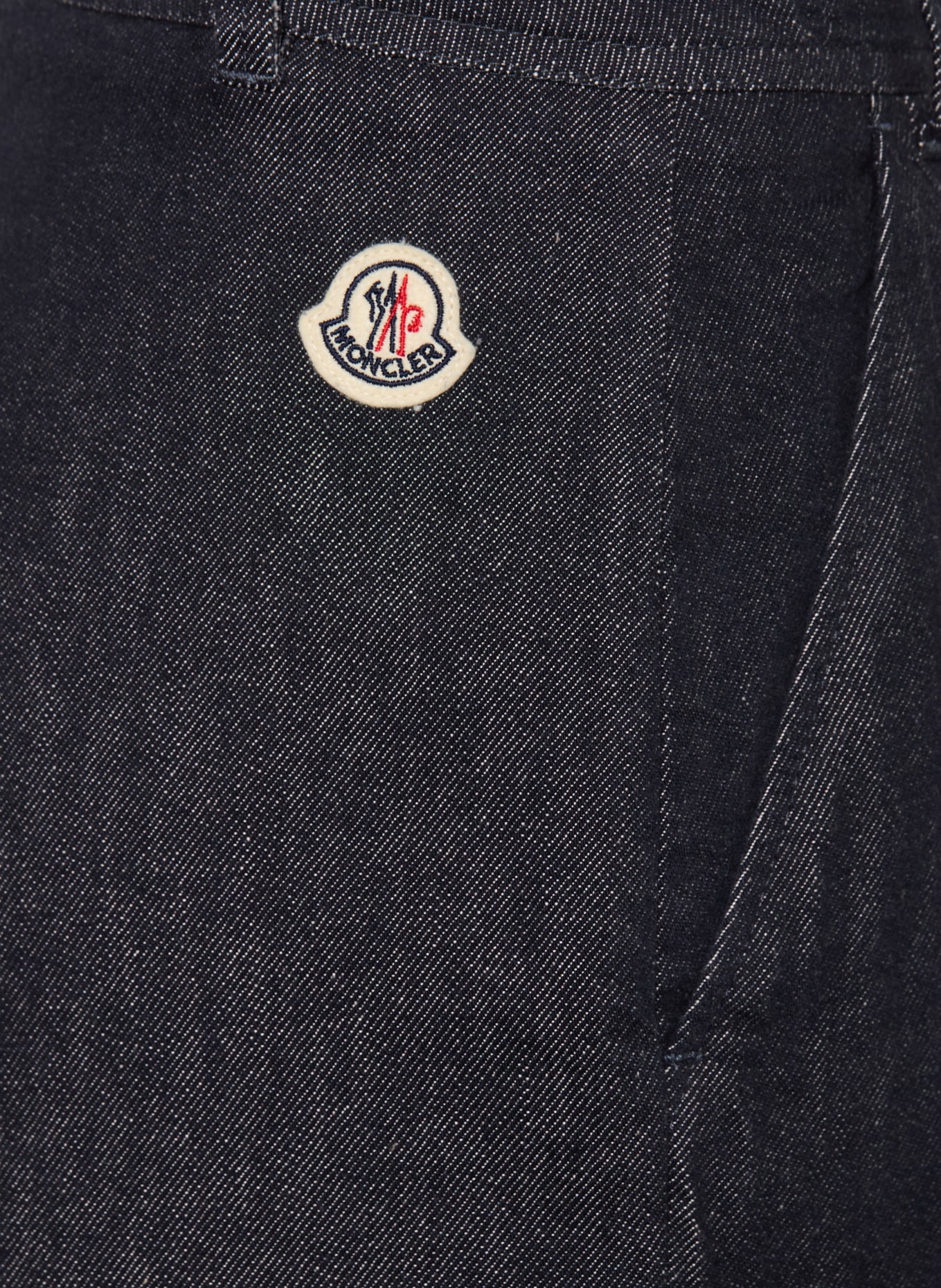 MONCLER enfant Jeans Wide Leg Fit: 77A BLUE DENIM