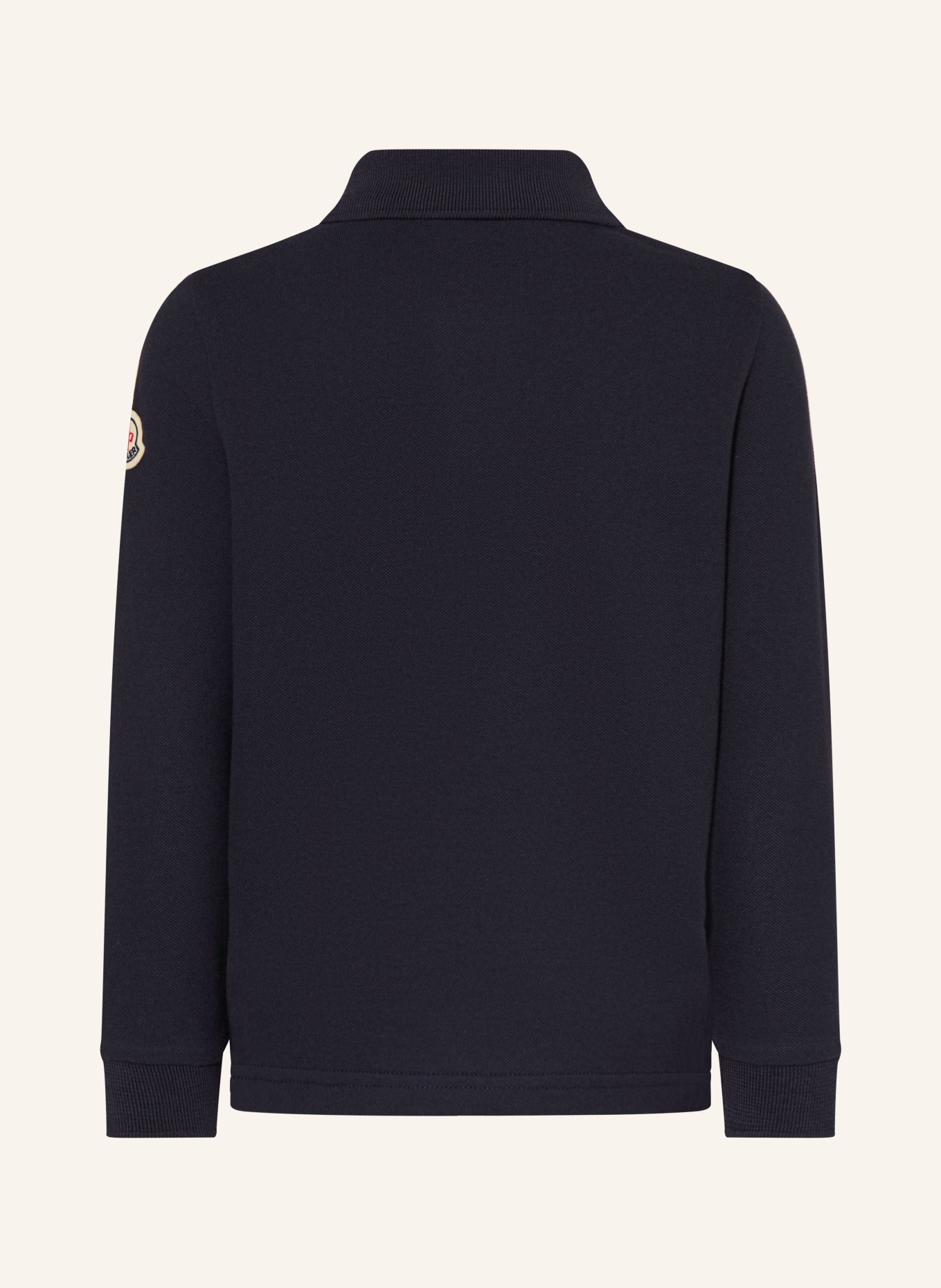 MONCLER enfant Koszulka polo Piqué: GRANATOWY