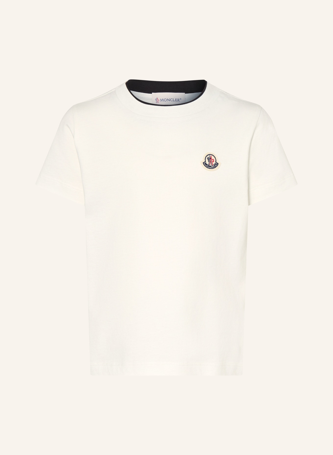 MONCLER enfant T-shirt: CRÈME