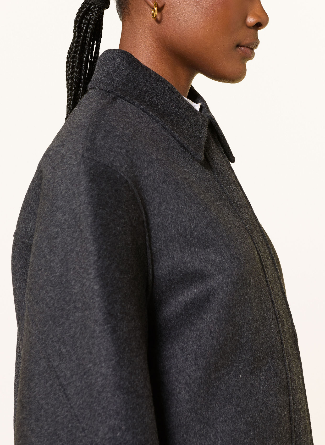MRS & HUGS Blazer: DONKERGRIJS