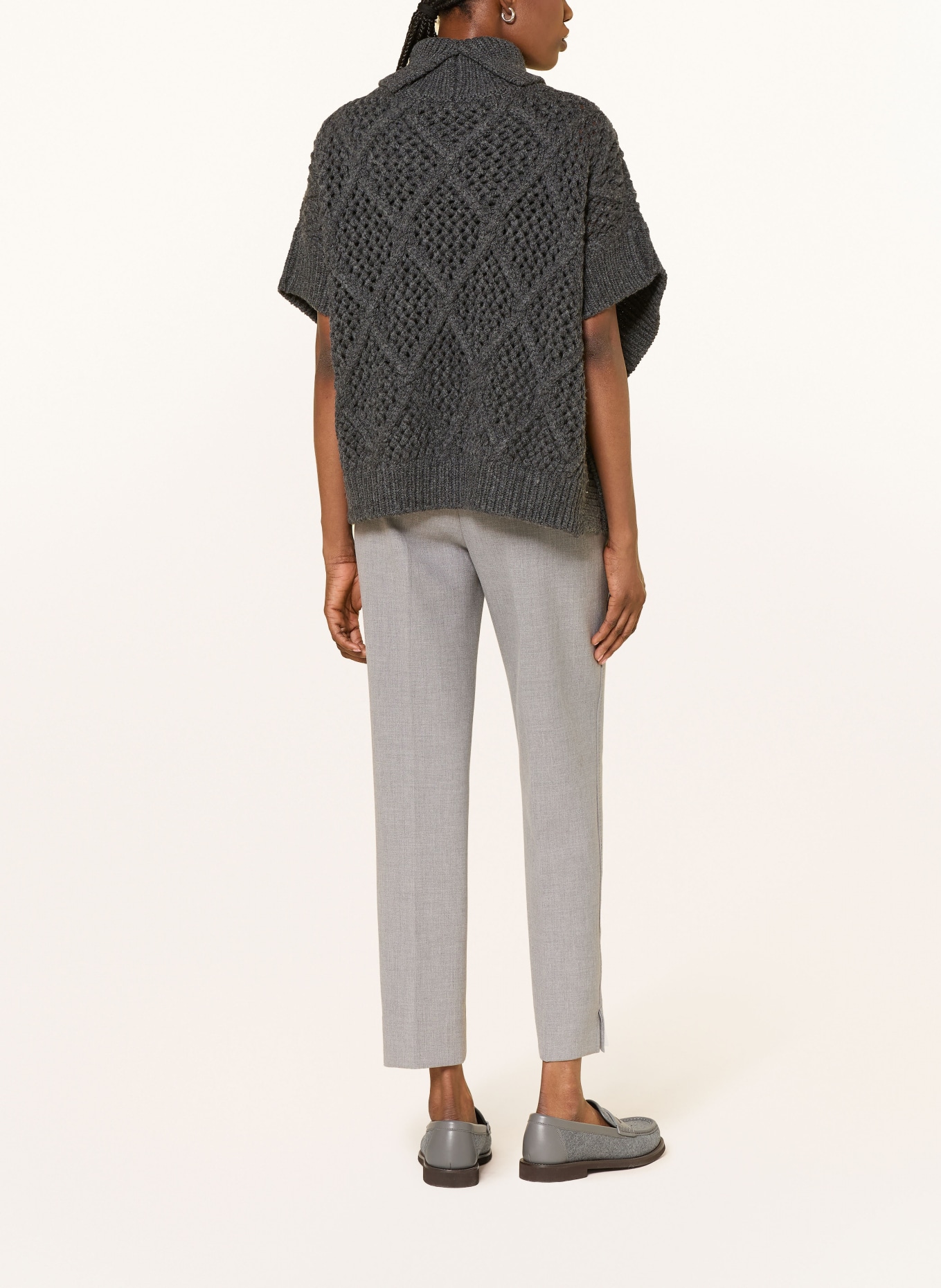 PESERICO 7/8-length trousers: GRAY