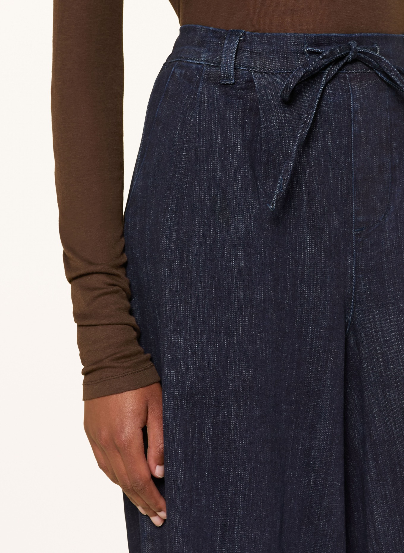 MRS & HUGS Jeans med brede ben: RAW DENIM