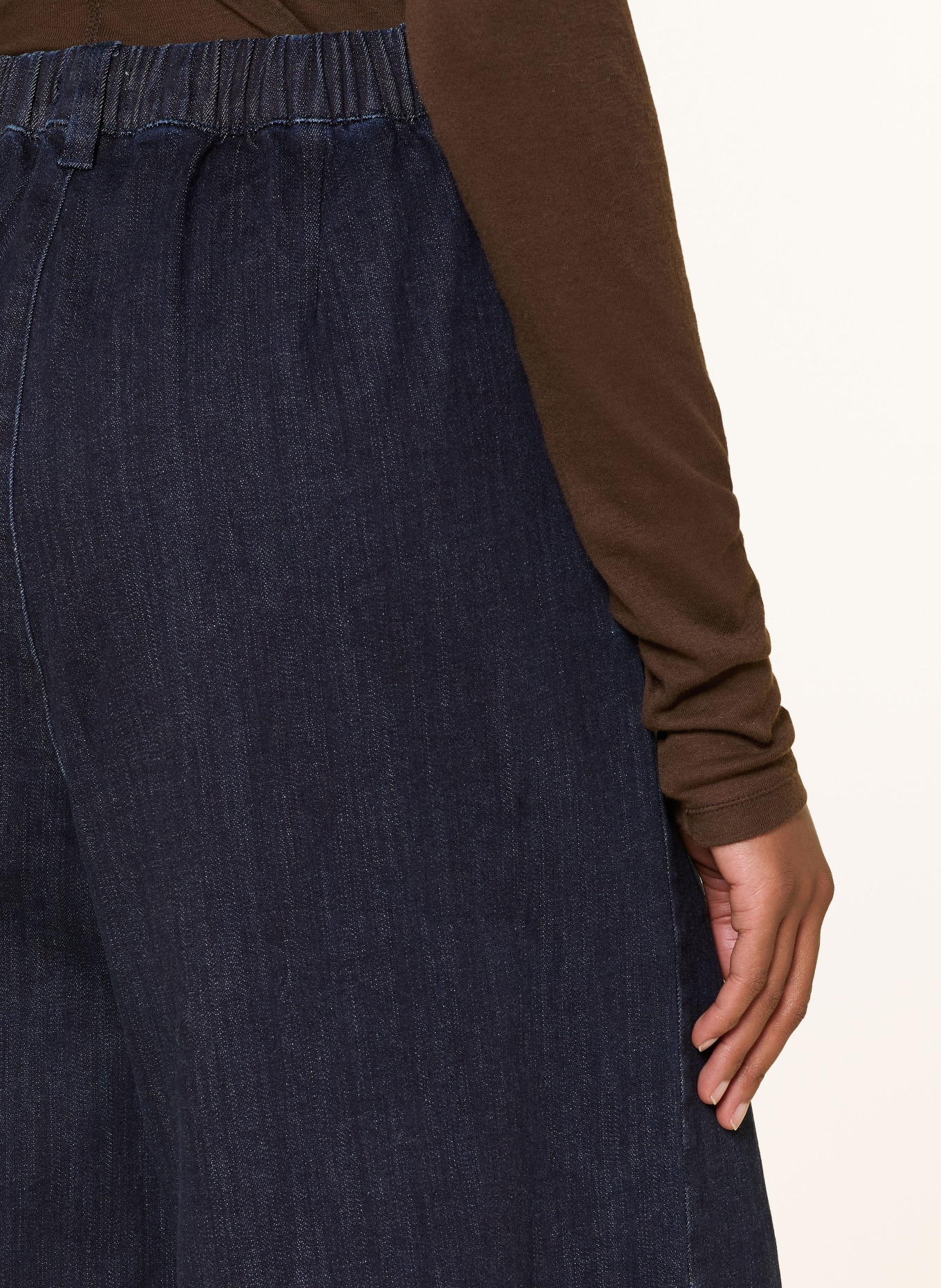 MRS & HUGS Jeans med brede ben: RAW DENIM