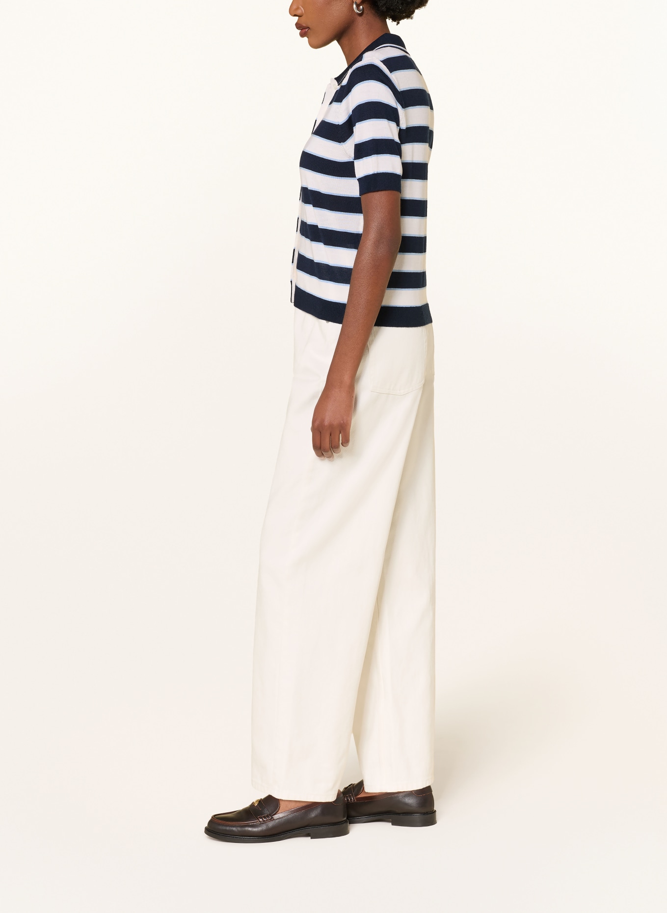MRS & HUGS Straight-leg jeans: WHITE