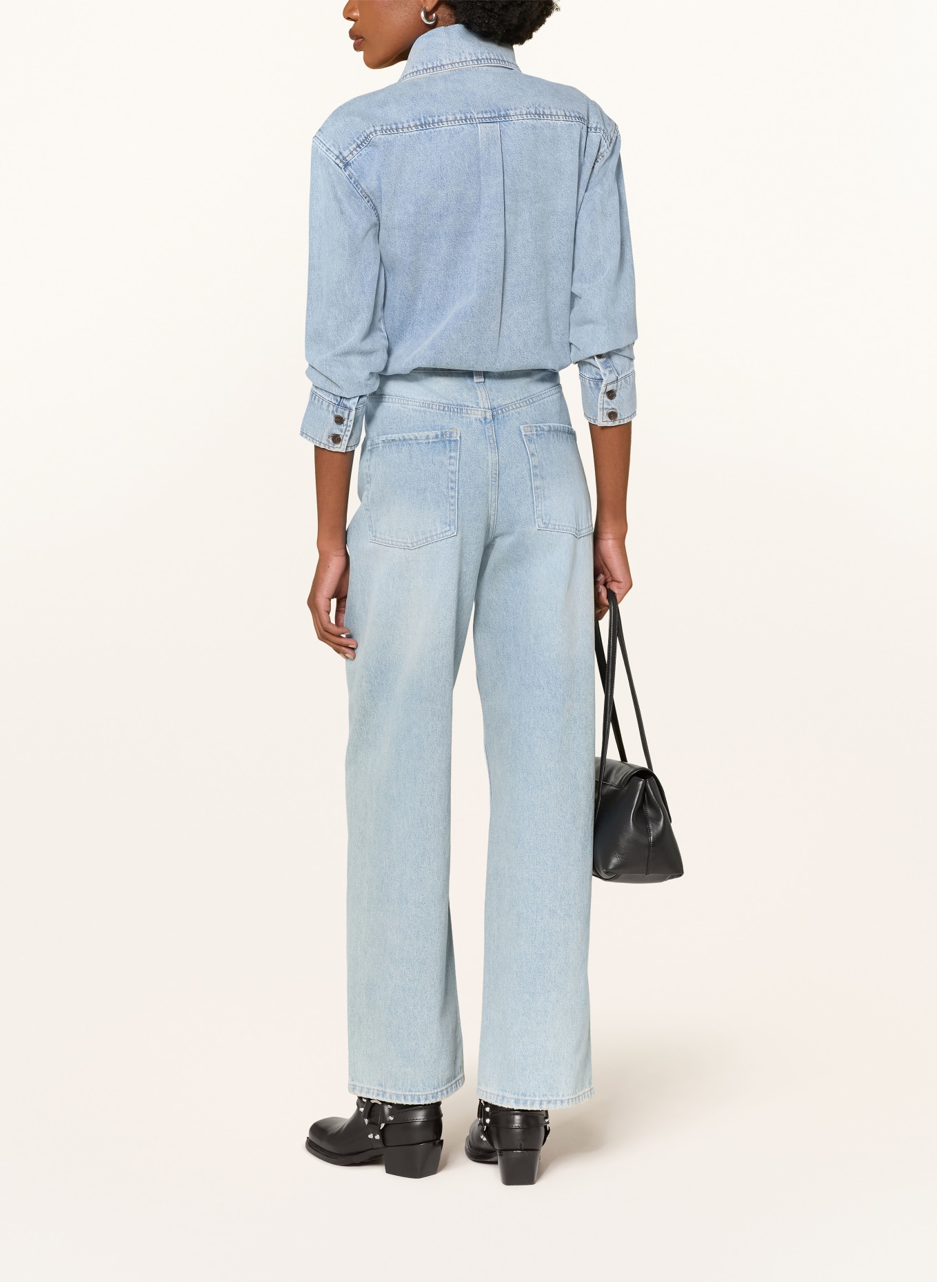 MRS & HUGS Blugi drepți: LIGHT DENIM
