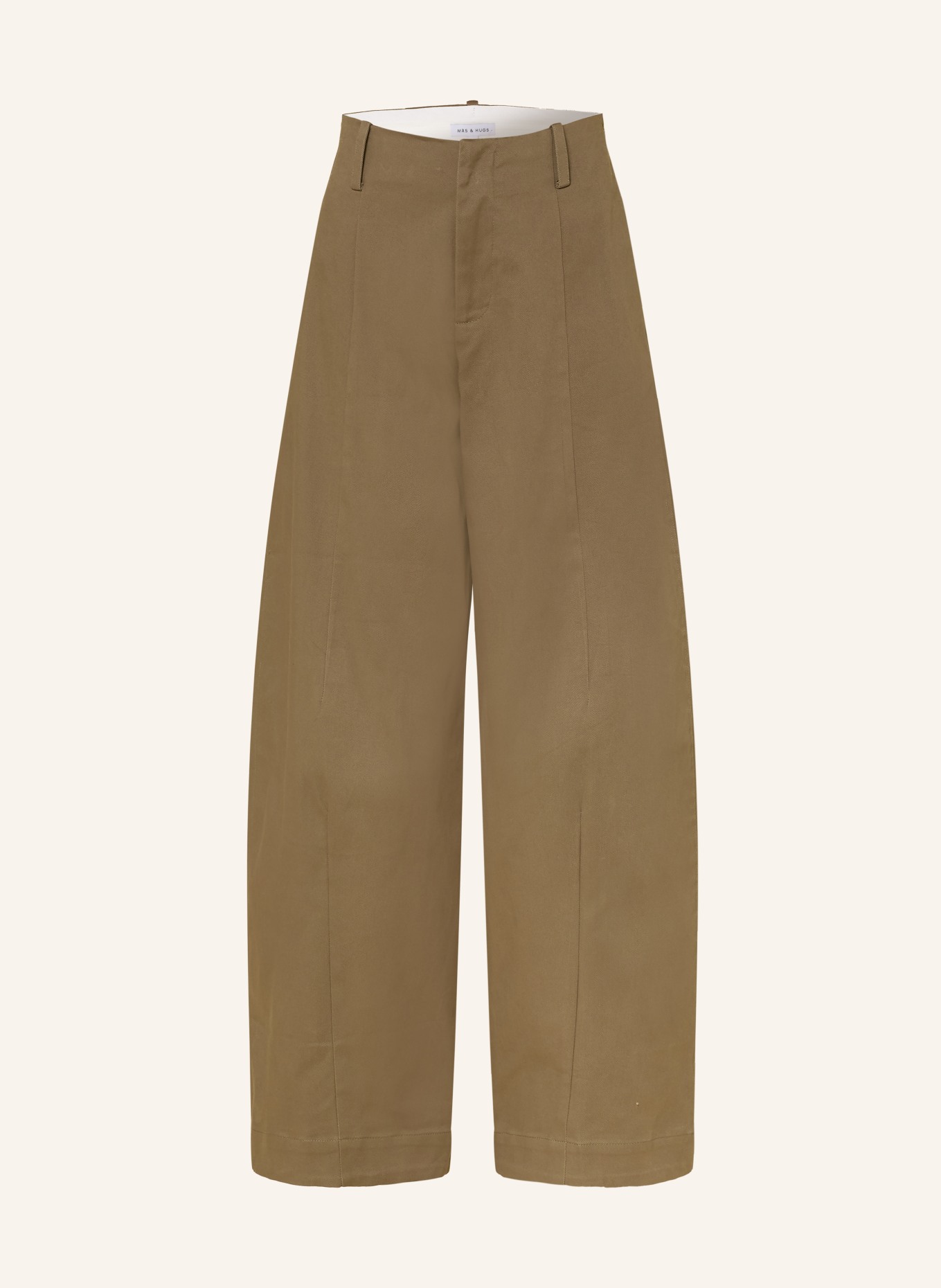 MRS & HUGS Barrel-jeans: KHAKI