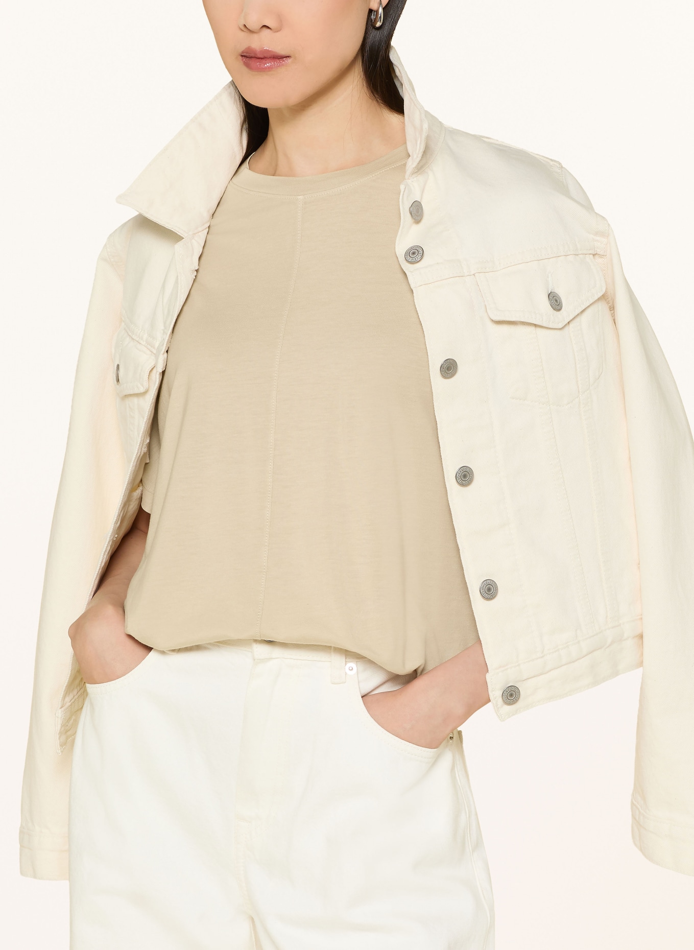 Marc O'Polo T-Shirt: BEIGE