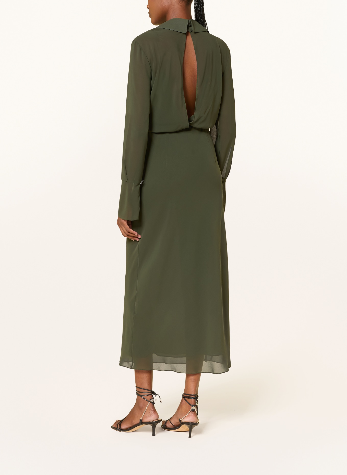PATRIZIA PEPE Kleid: GRÜN