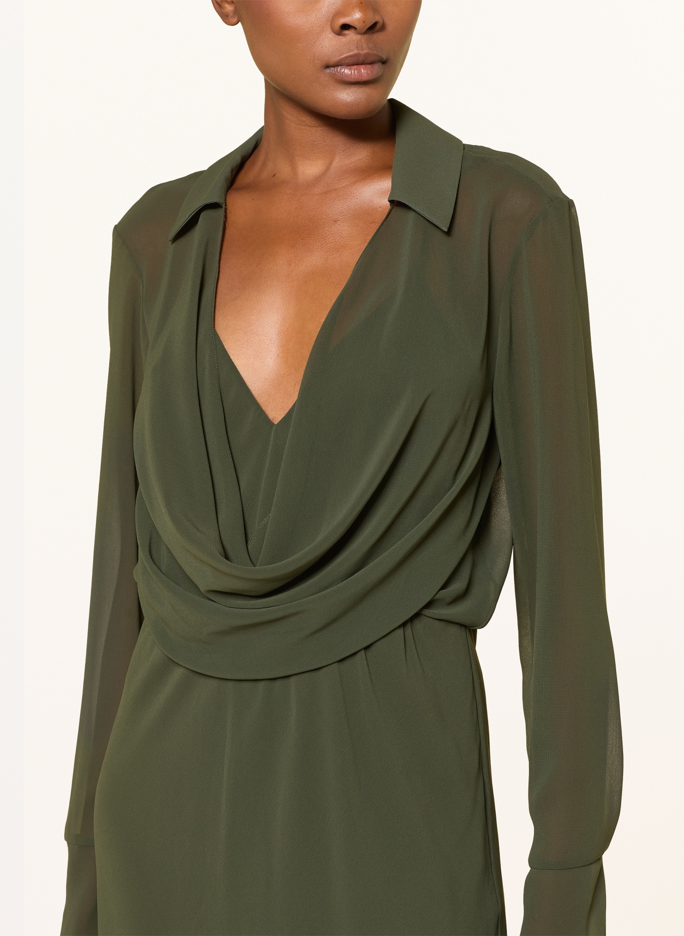 PATRIZIA PEPE Kleid: GRÜN
