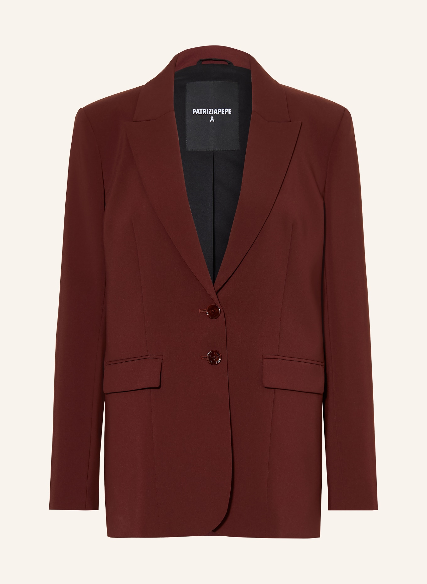 PATRIZIA PEPE Blazer: DUNKELBRAUN