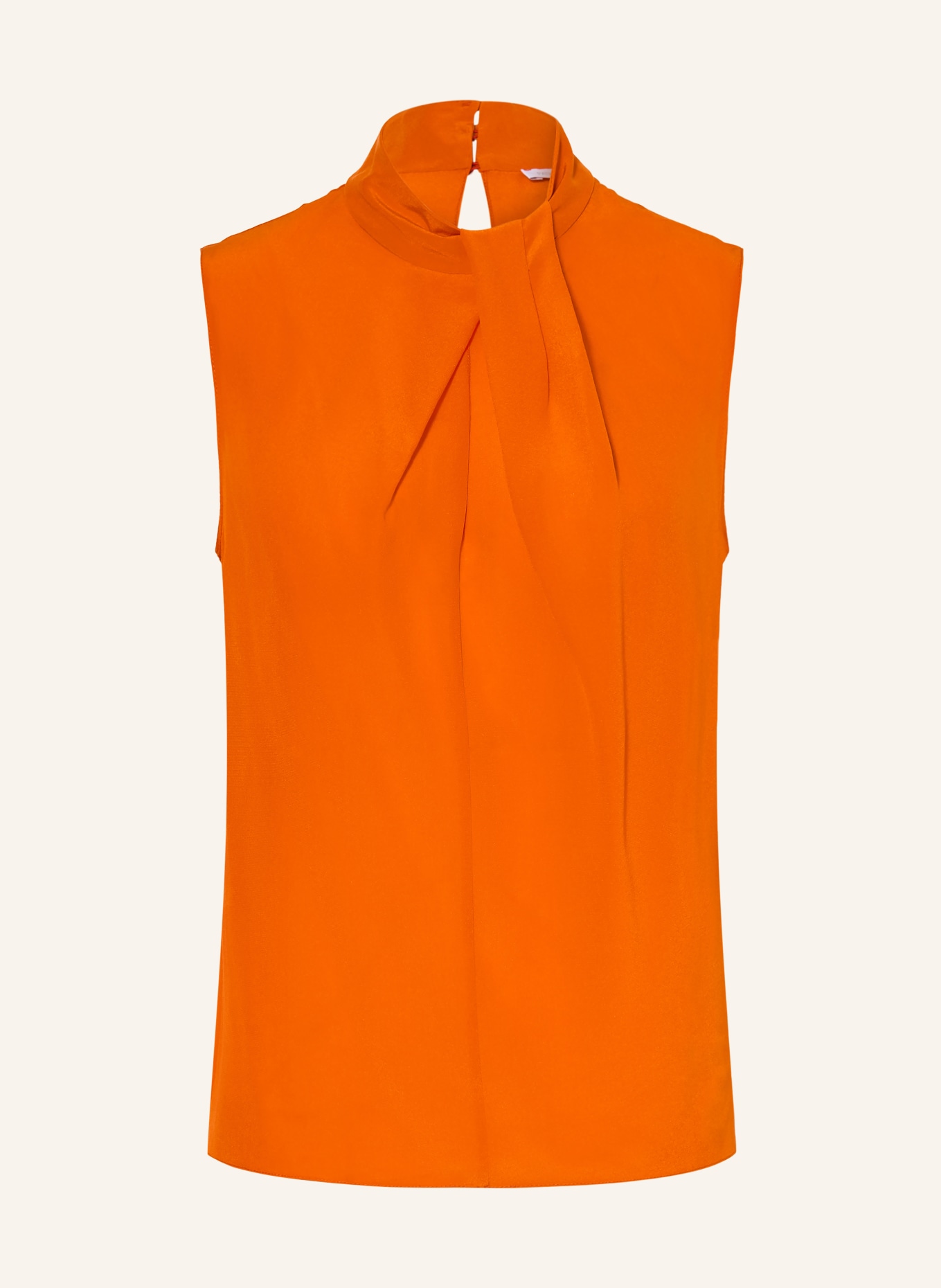 PATRIZIA PEPE Blusentop aus Seide: ORANGE
