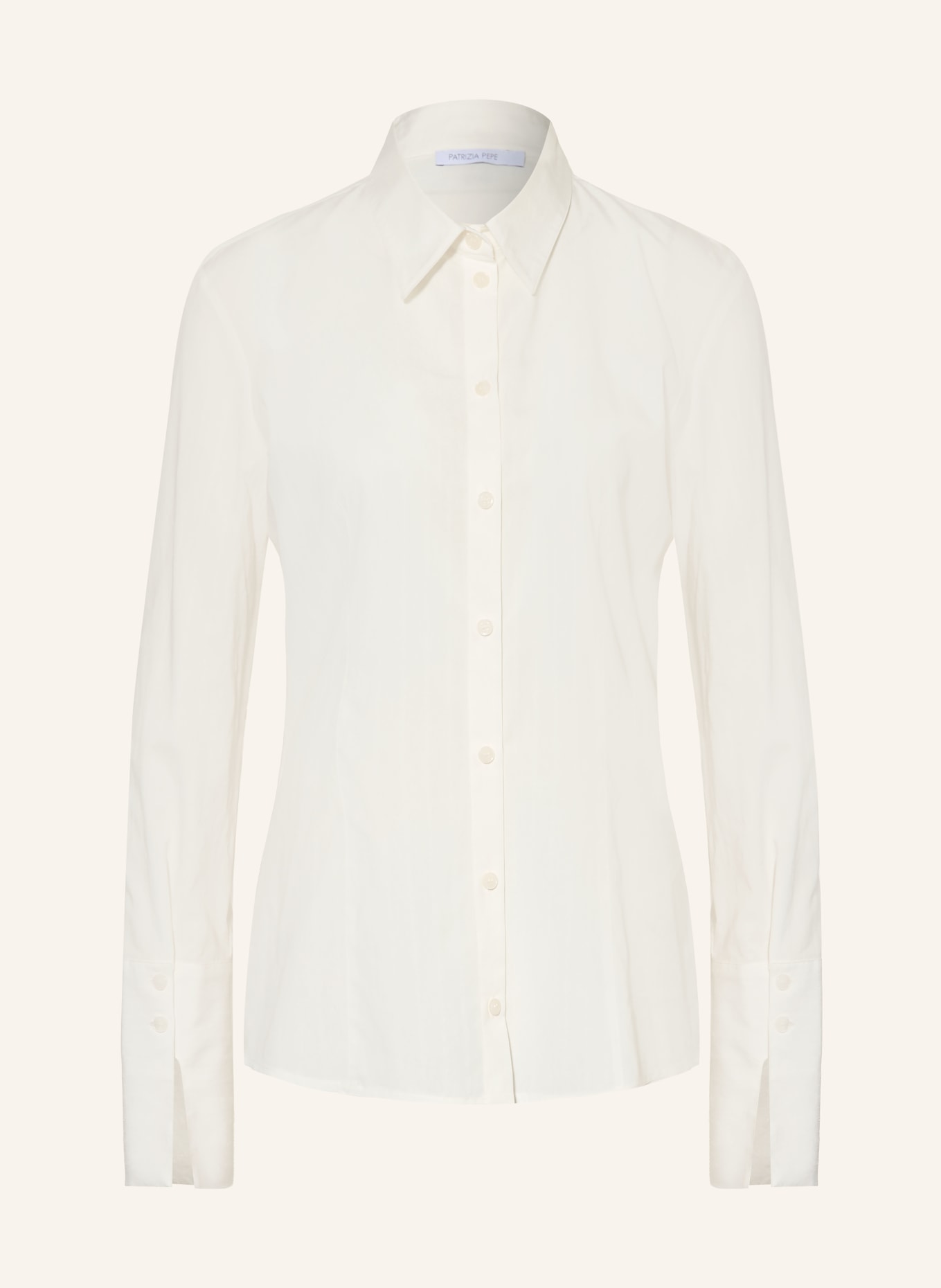 PATRIZIA PEPE Overhemdblouse: WIT