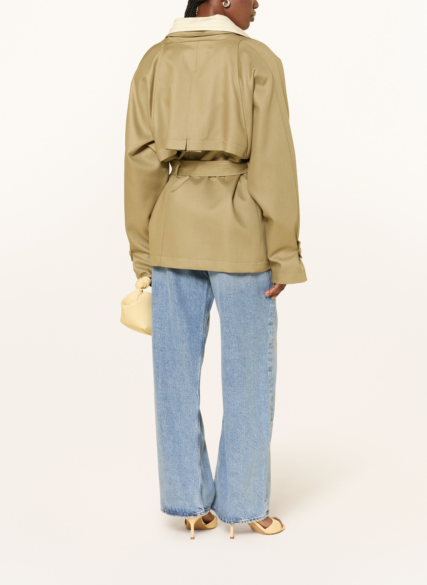 AGOLDE Wide Leg Jeans LOW CURVE: reset md vint ind