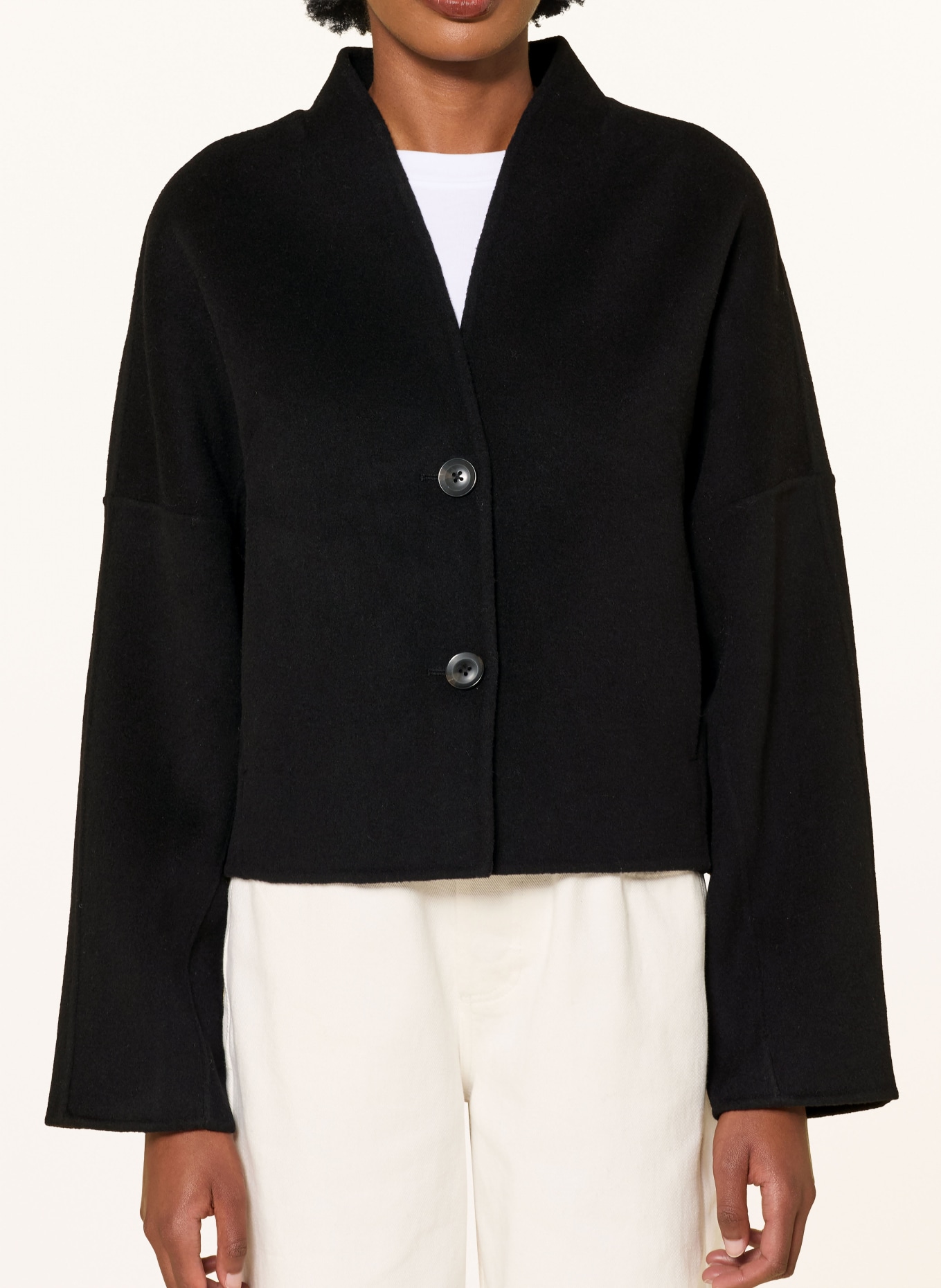 MRS & HUGS Kastenjacke: SCHWARZ