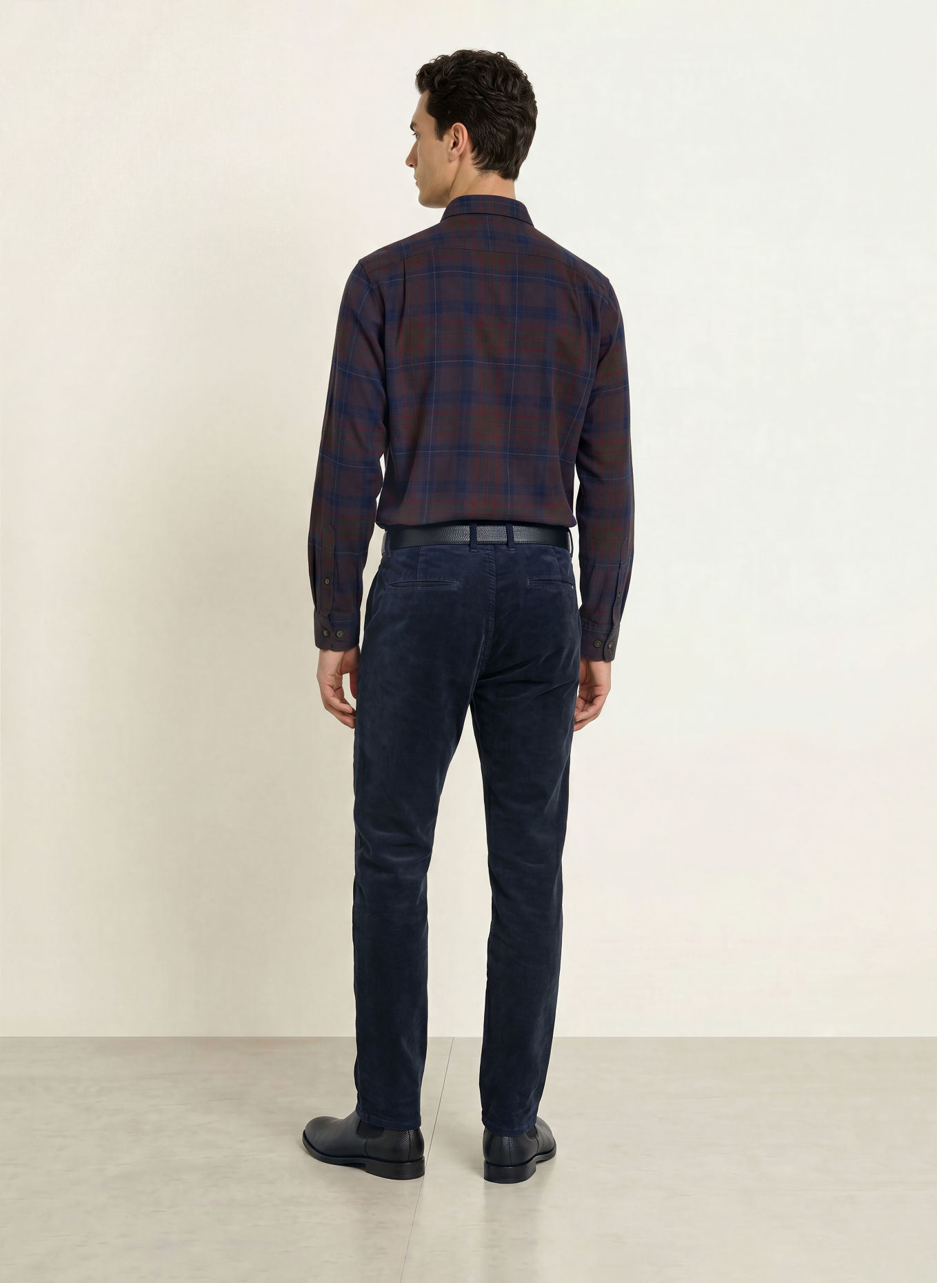 STROKESMAN'S Cămașă din flanel, croială regular: OLIV / ROȘU ÎNCHIS / ALBASTRU ÎNCHIS
