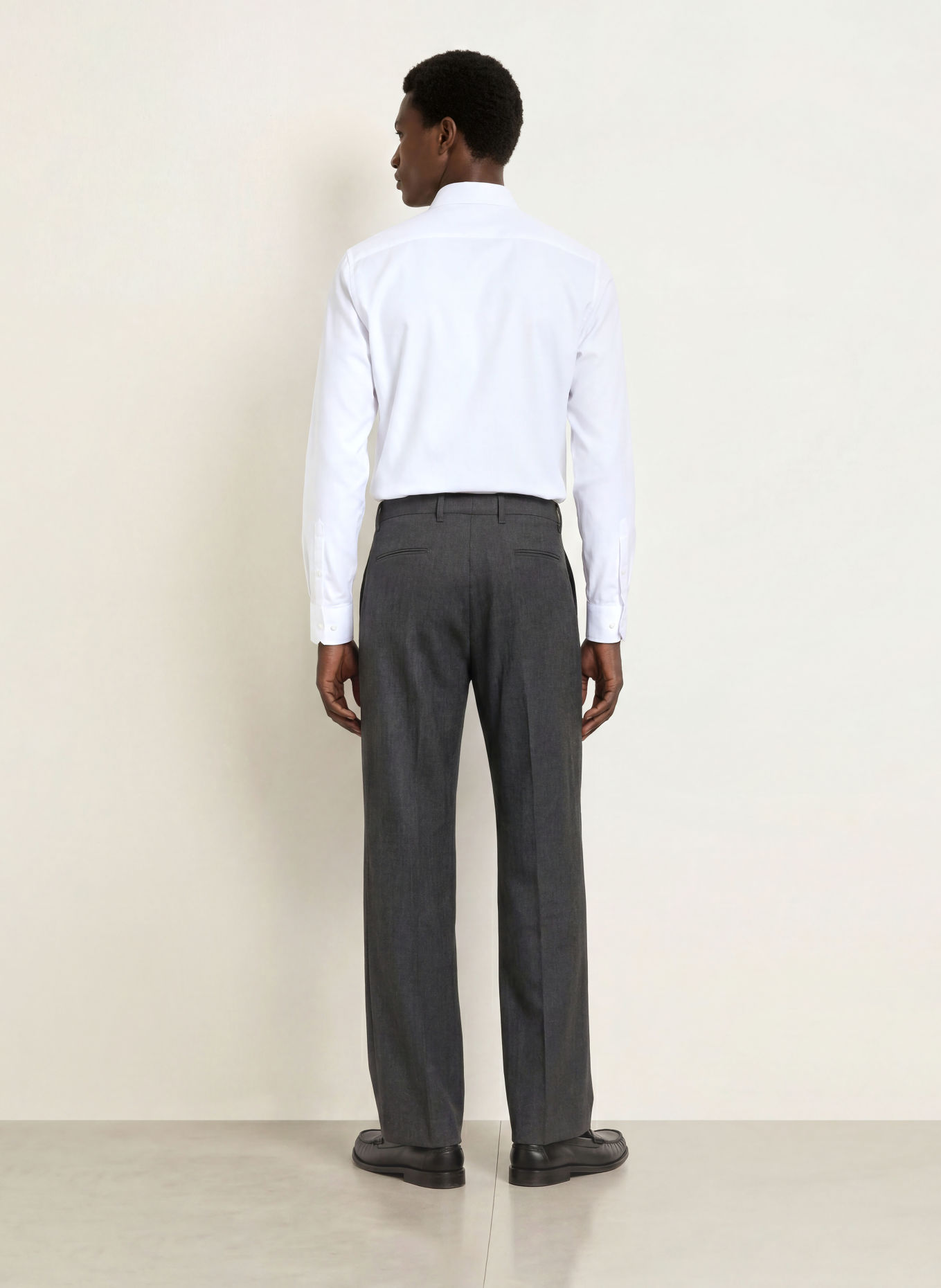PAUL Skjorta Shaped Fit: VIT