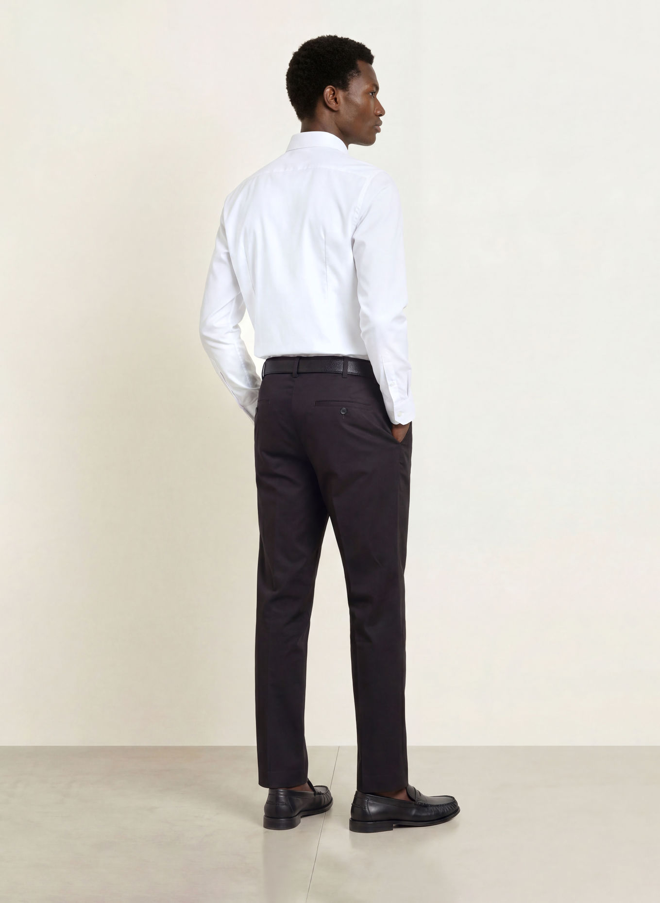 PAUL Skjorta Shaped Fit: VIT