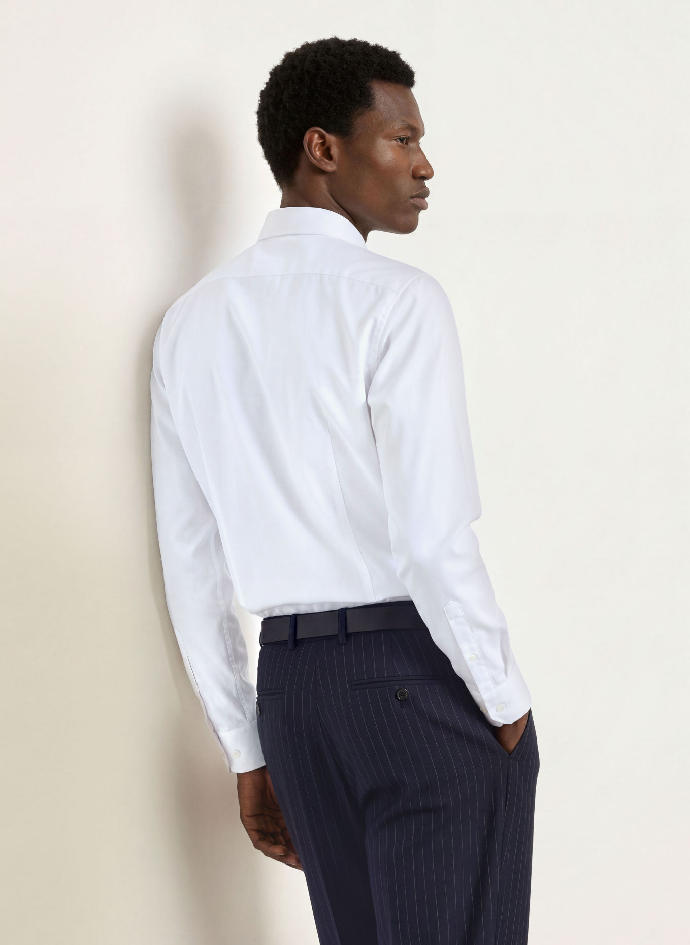 PAUL Skjorta Shaped Fit: VIT