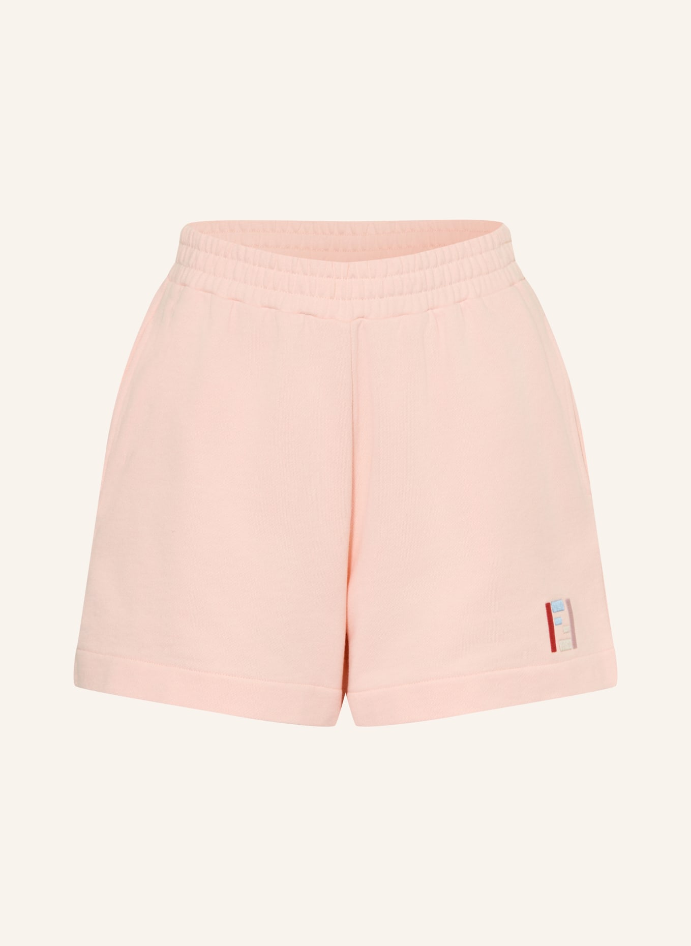 FENDI Sweatshorts: ROSA / HELLLILA / DUNKELROT