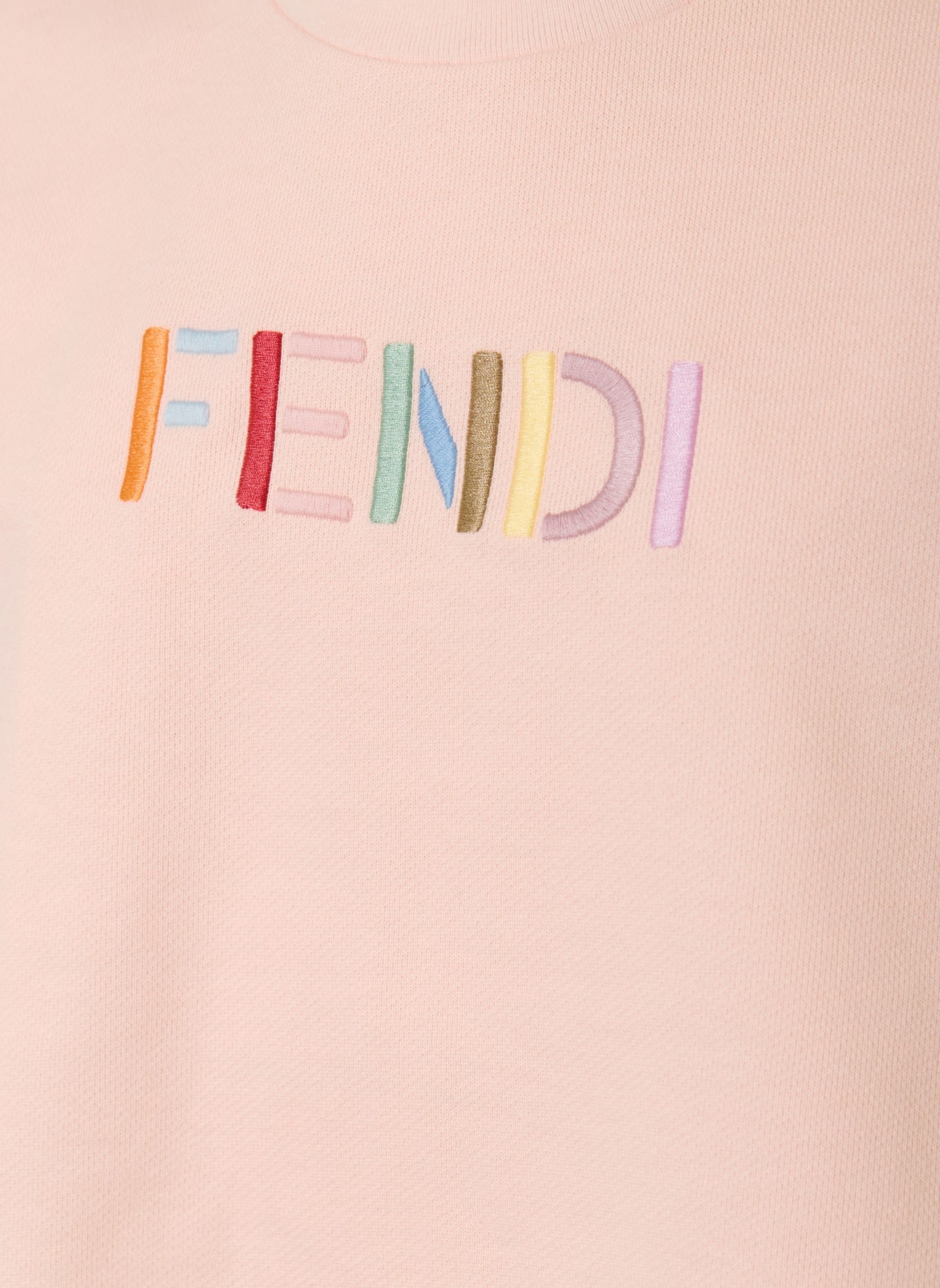 FENDI Sweatshirt: ROSA / HELLLILA / ORANGE