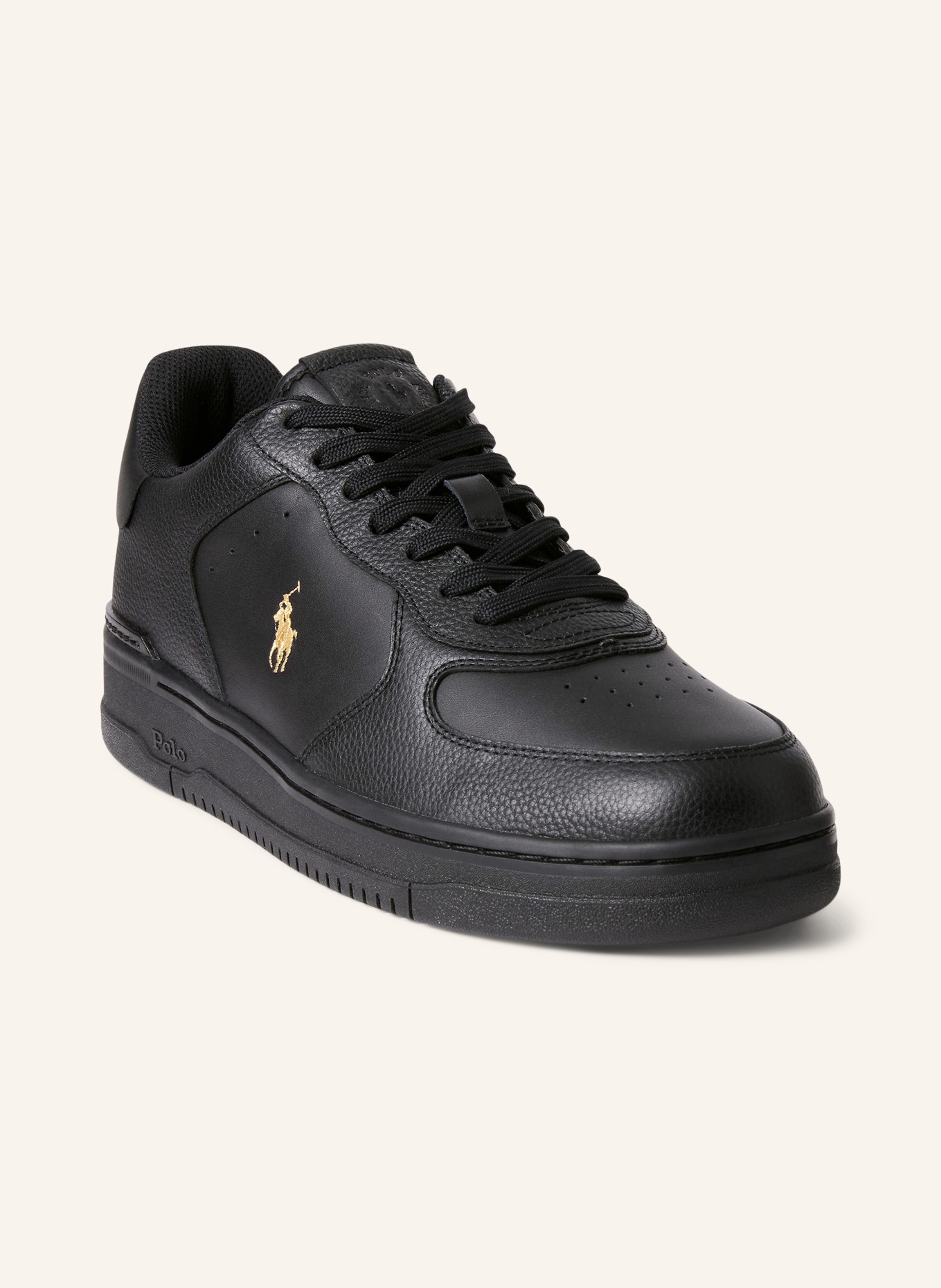 POLO RALPH LAUREN Sneakers: BLACK
