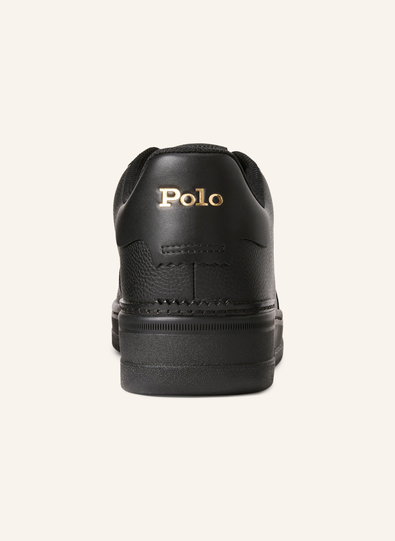 POLO RALPH LAUREN Sneakers: BLACK