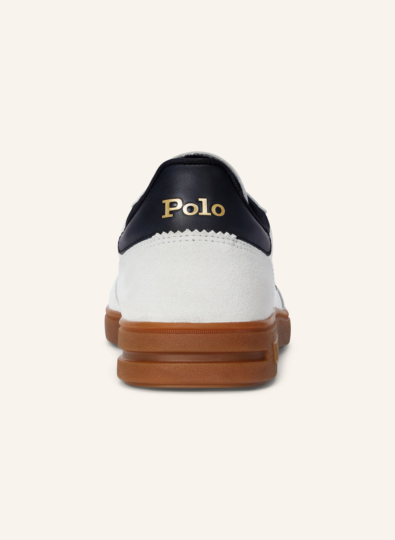 POLO RALPH LAUREN Sneakers: WHITE / BLACK