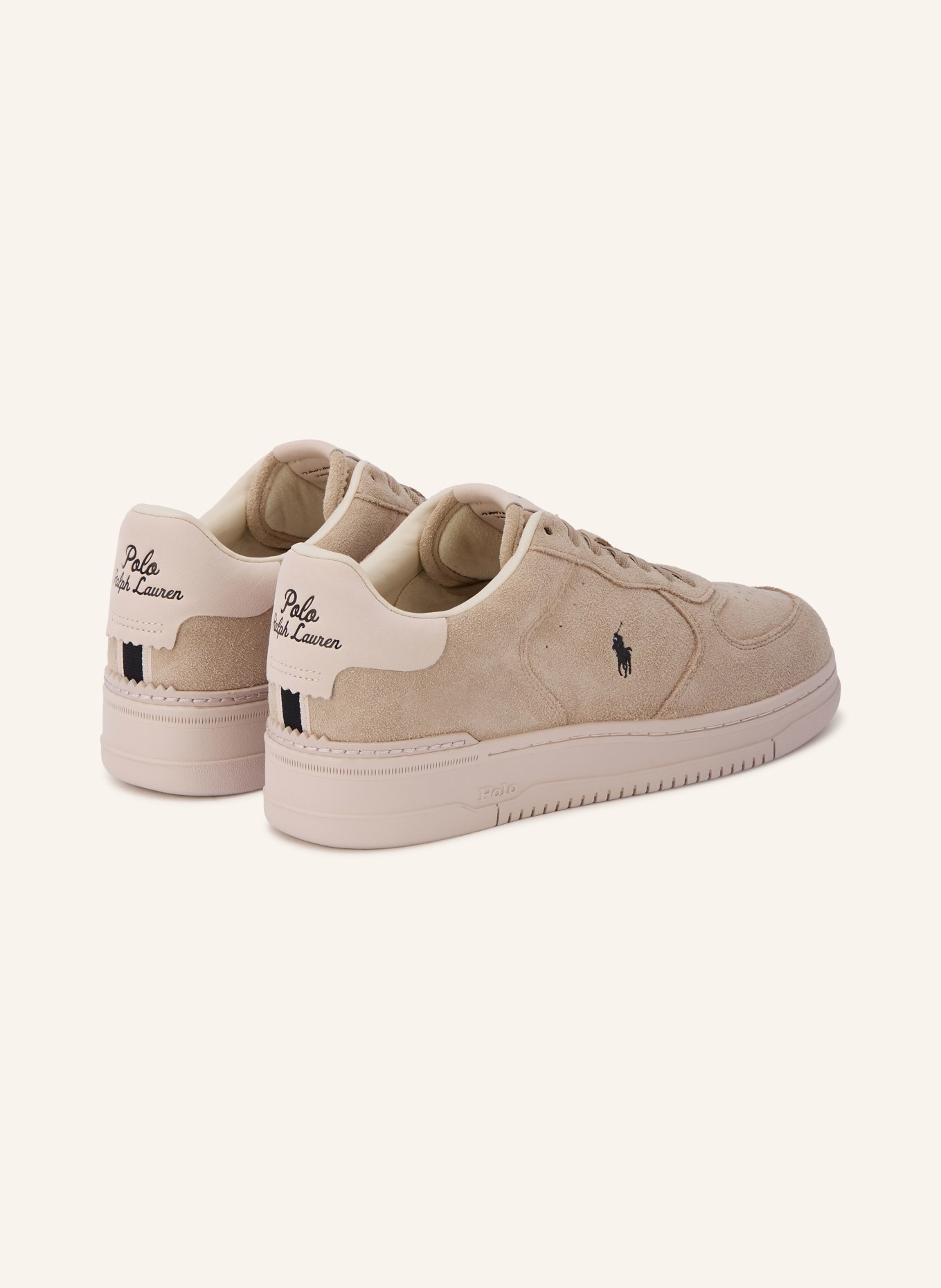 POLO RALPH LAUREN Sneaker MASTERS COURT: BEIGE / CREME