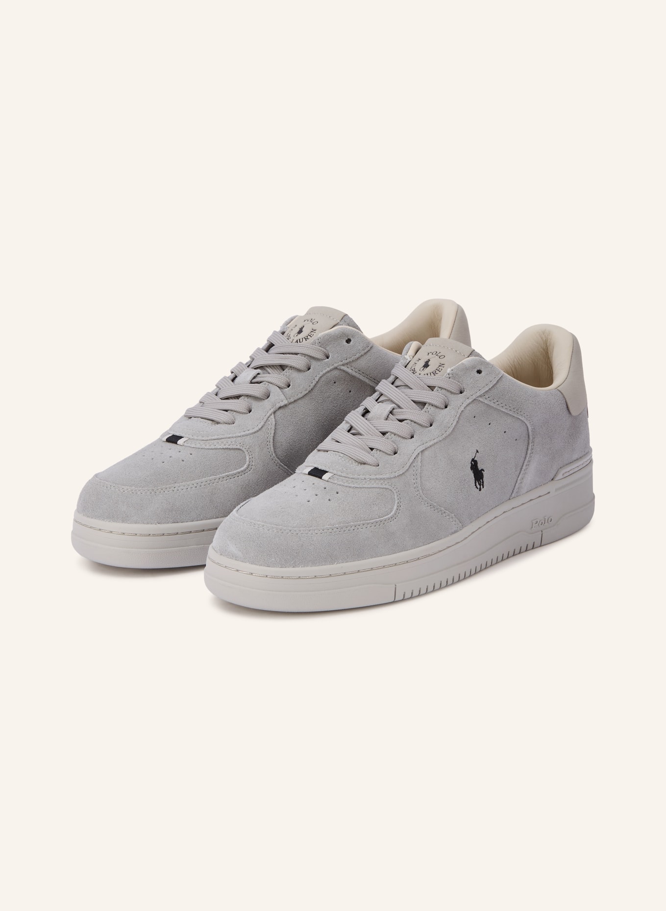 POLO RALPH LAUREN Sneaker MASTERS COURT: HELLGRAU