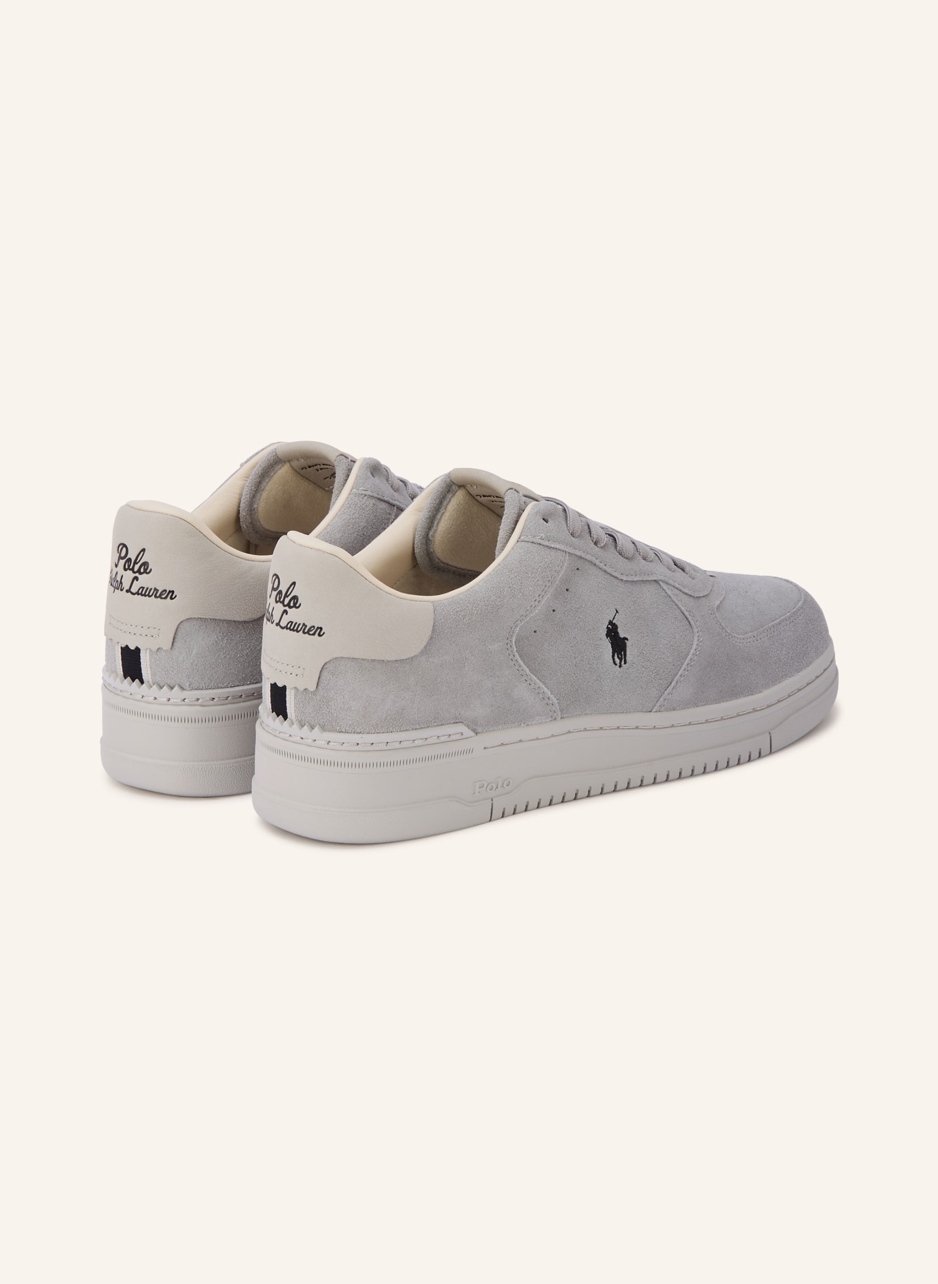 POLO RALPH LAUREN Sneaker MASTERS COURT: HELLGRAU